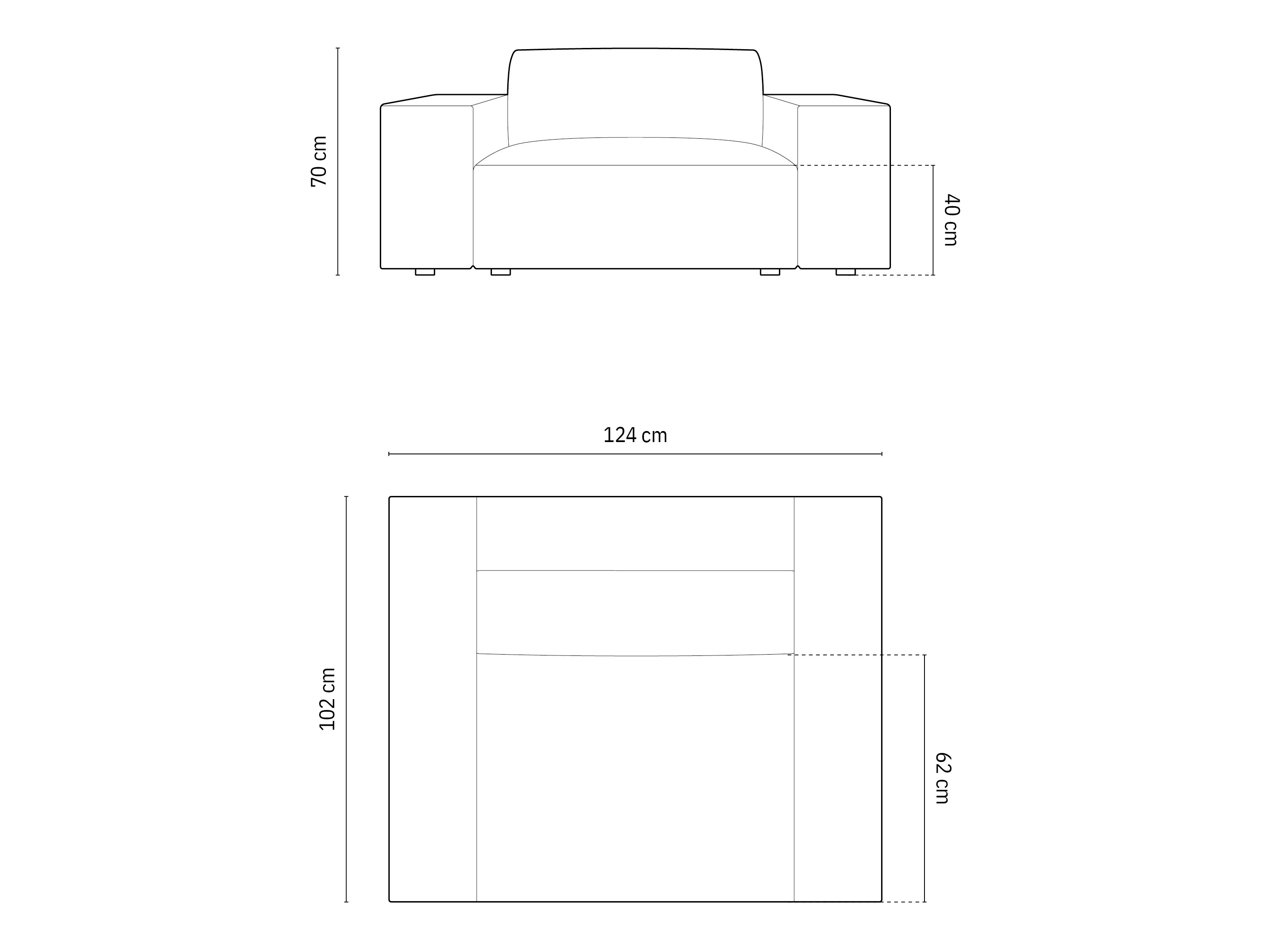 Кресло Lomcalu 106 (Bluvel 77)