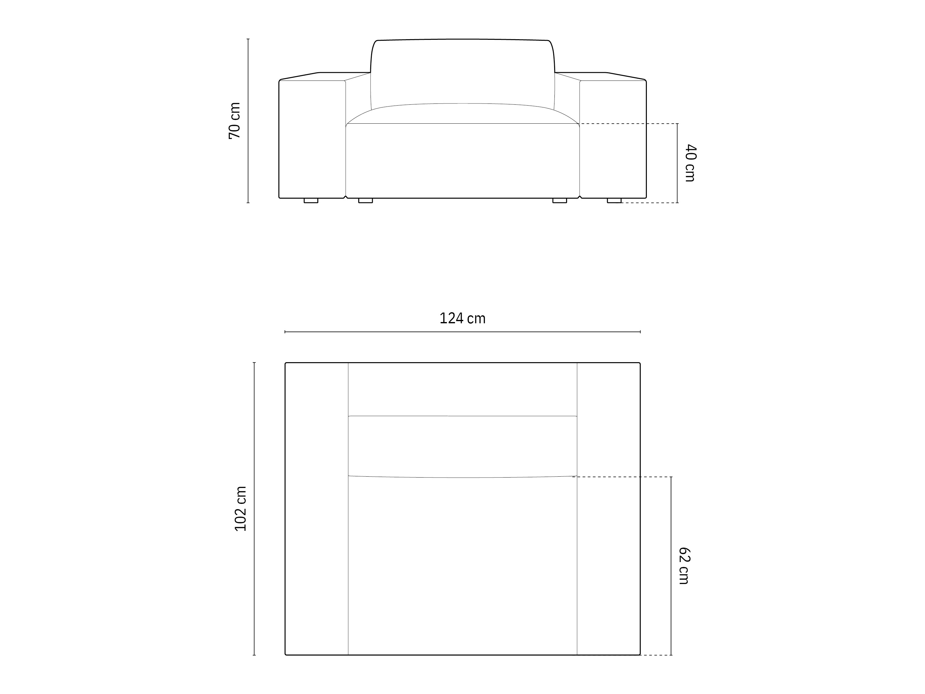 Krēsls Lomcalu 106 (Megan 351)