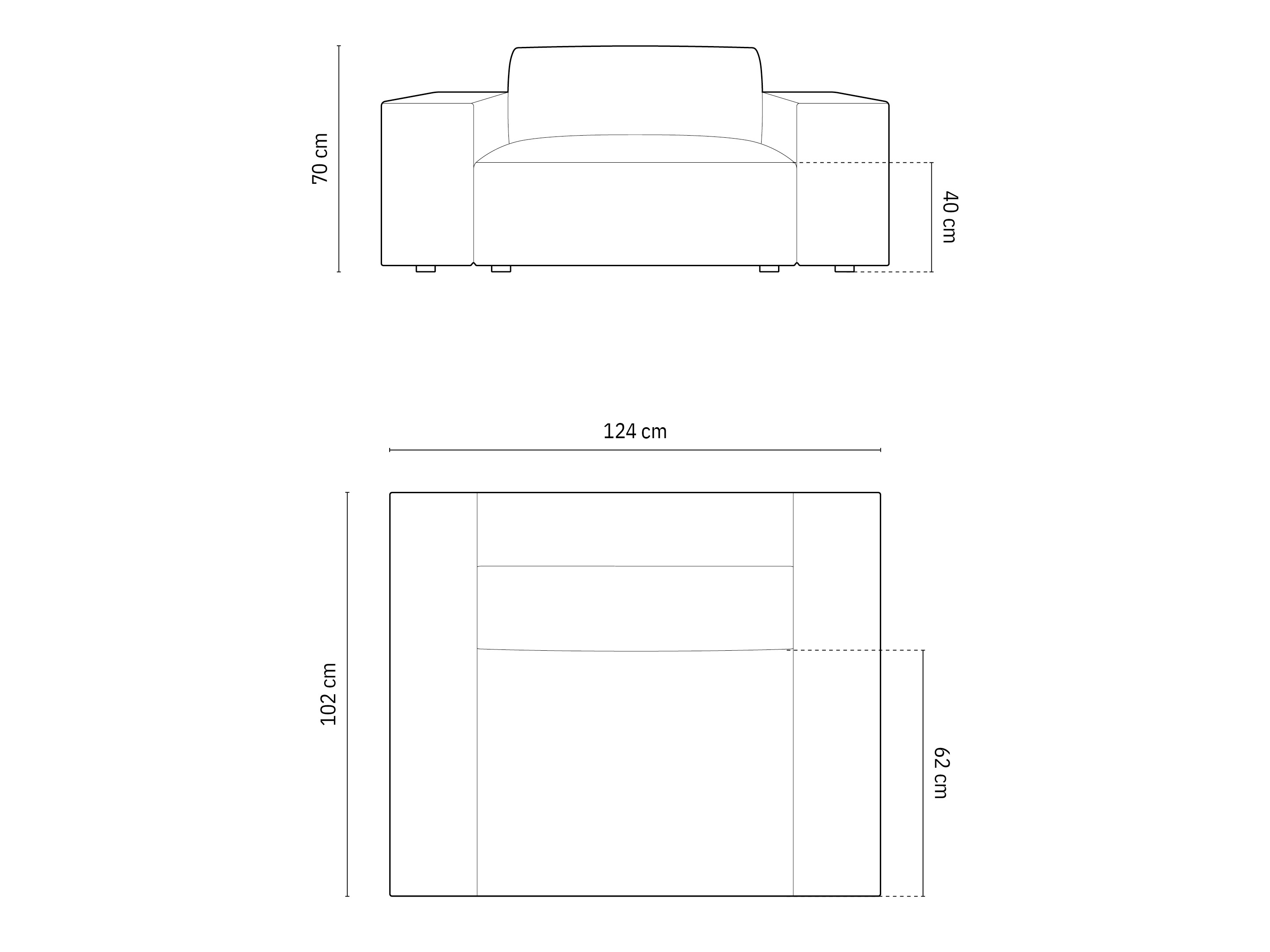 Krēsls Lomcalu 106 (Megan 368)