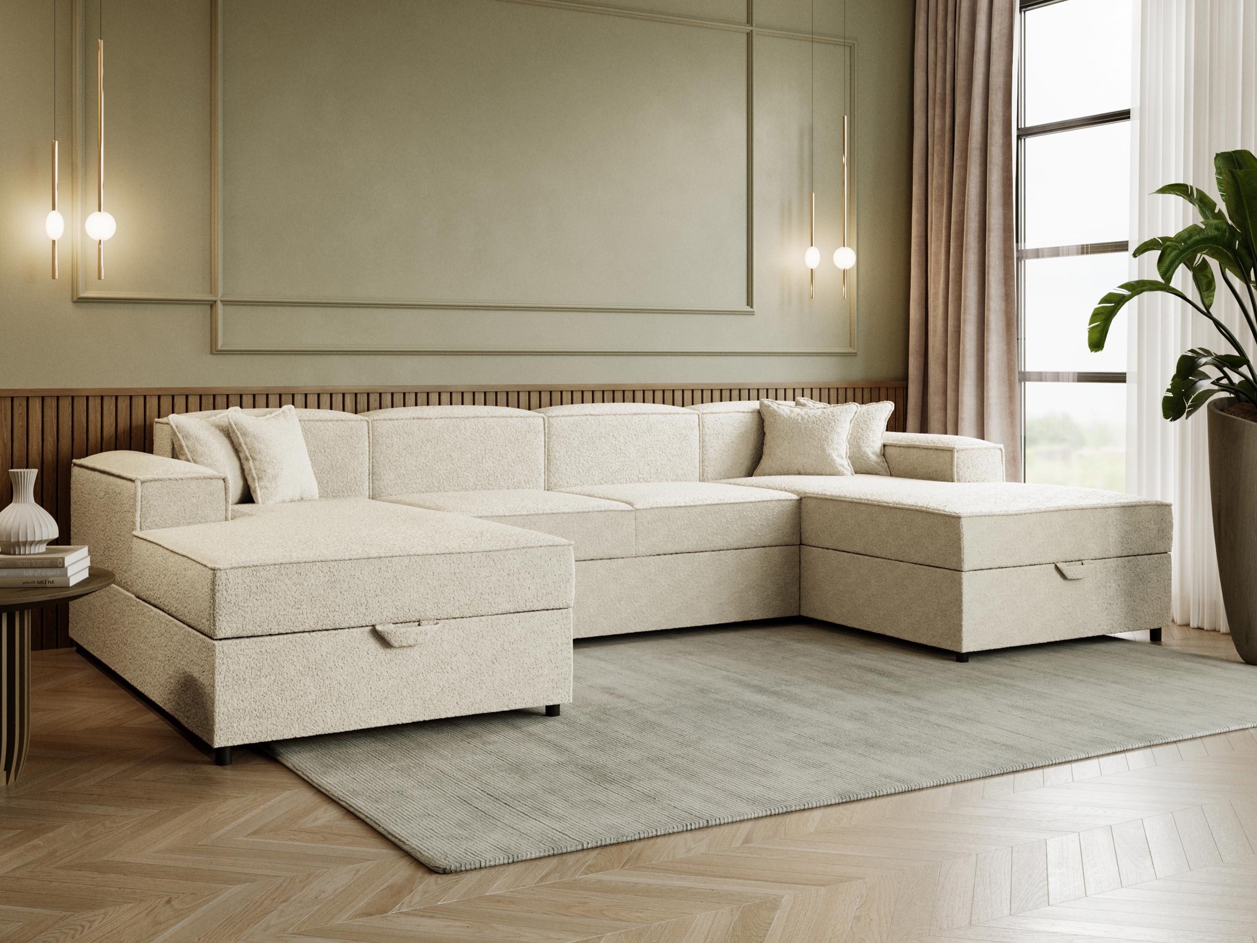 Угловой диван Clovis 115 (Coral 65)