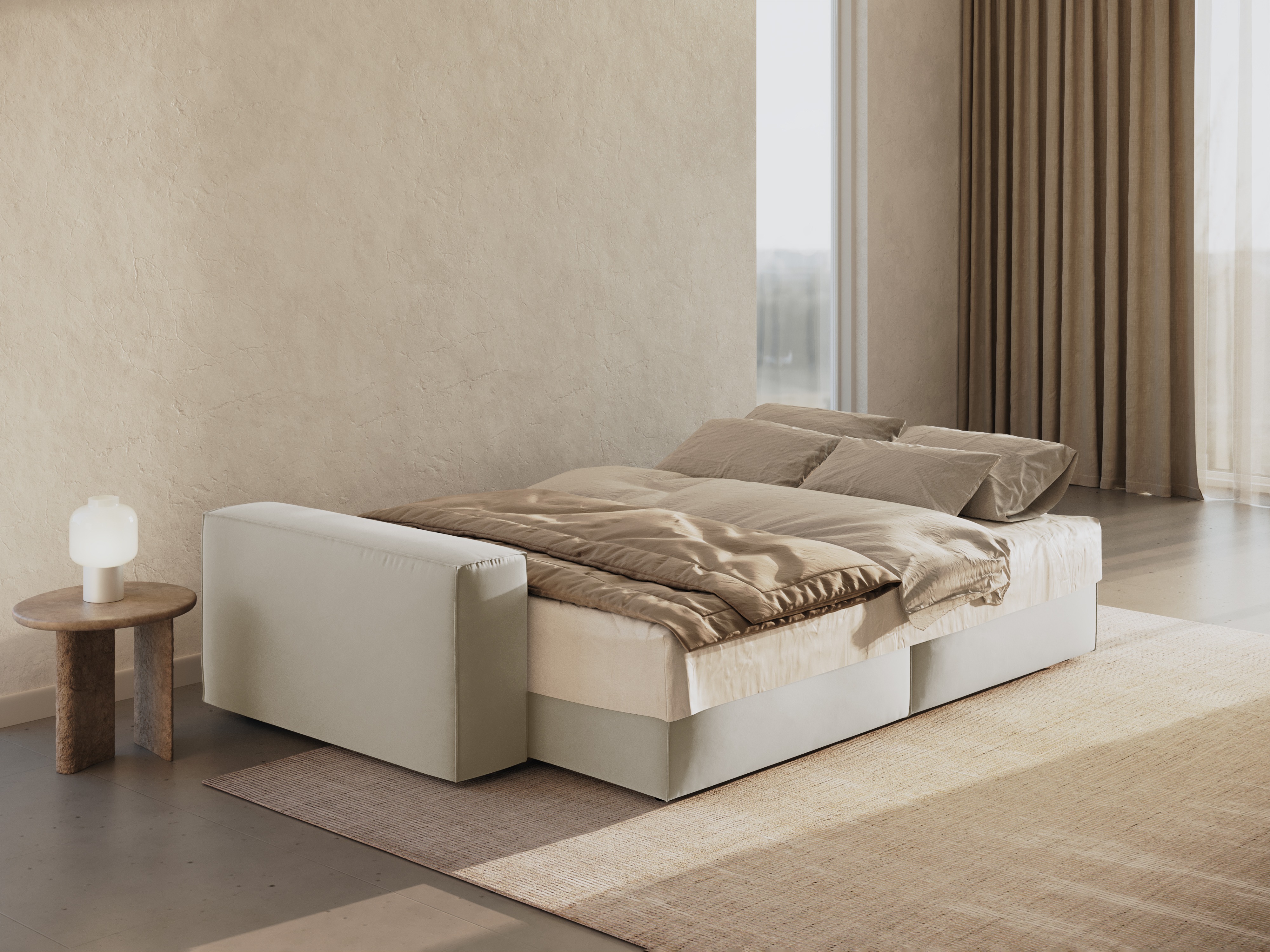 Диван-кровать Lomcalu 108 (Bluvel 30)