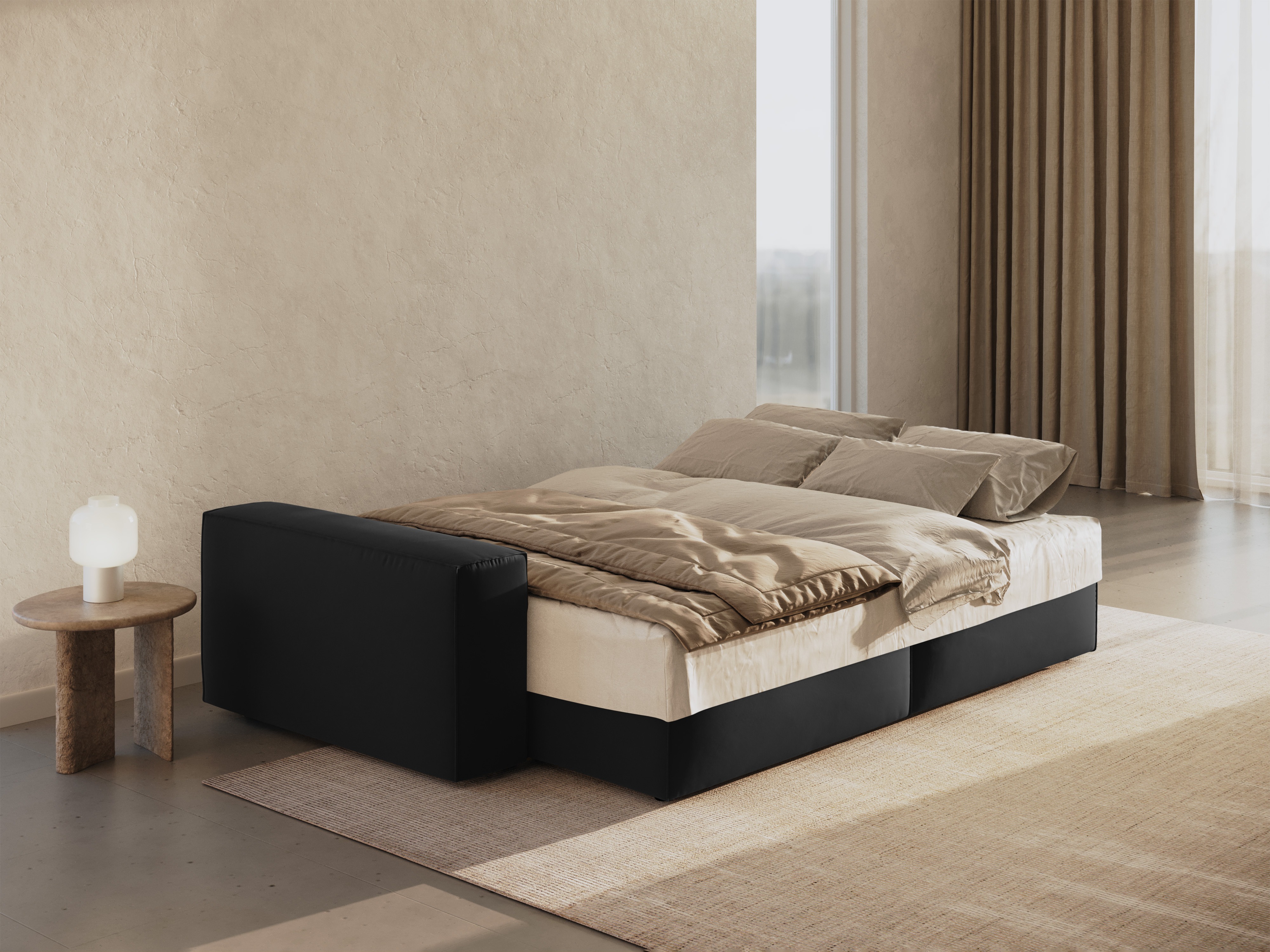 Dīvāns gulta Lomcalu 108 (Bluvel 19)