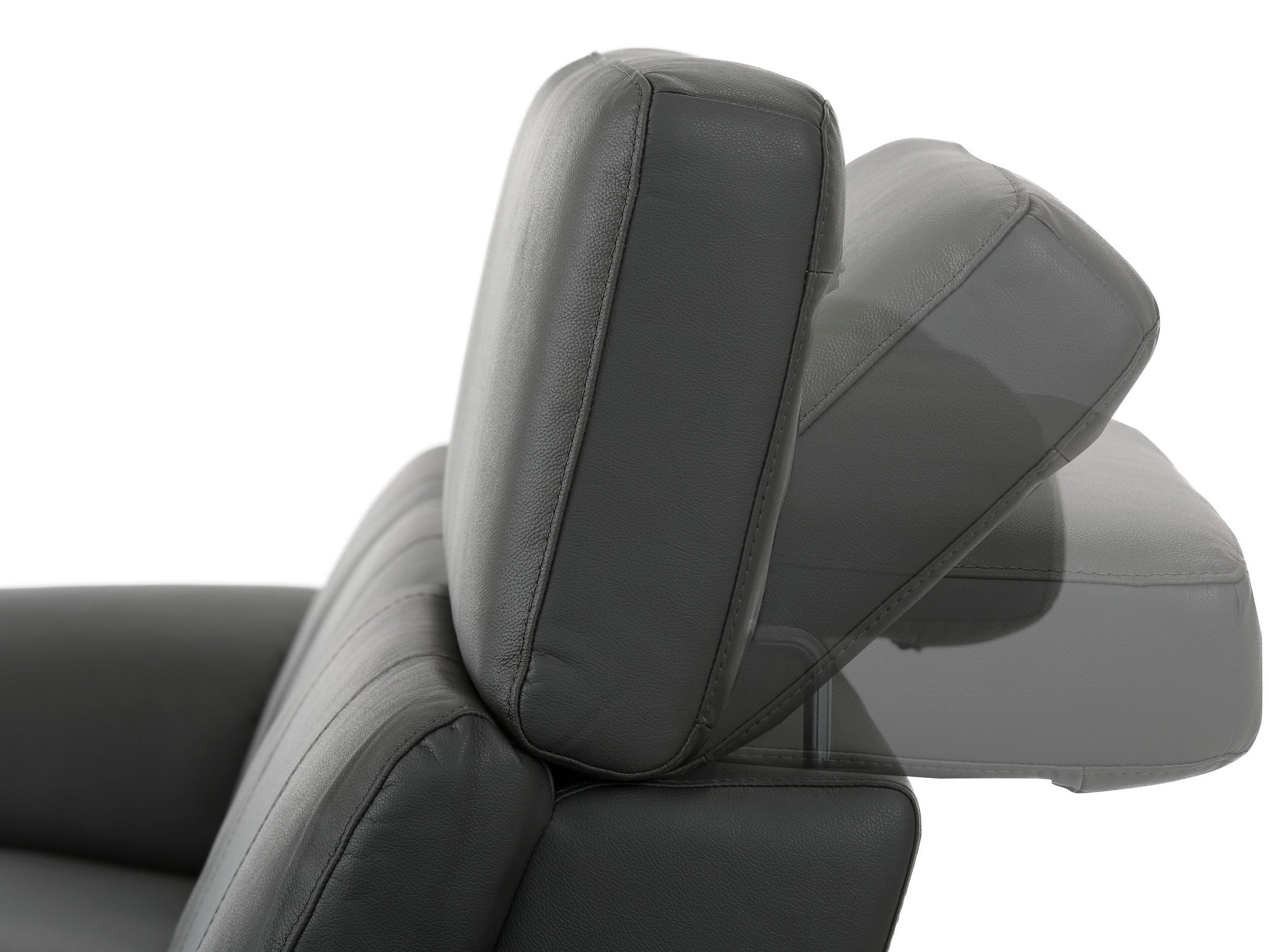 Stūra dīvāns reglaineris Denton 1502 (Pelēks)