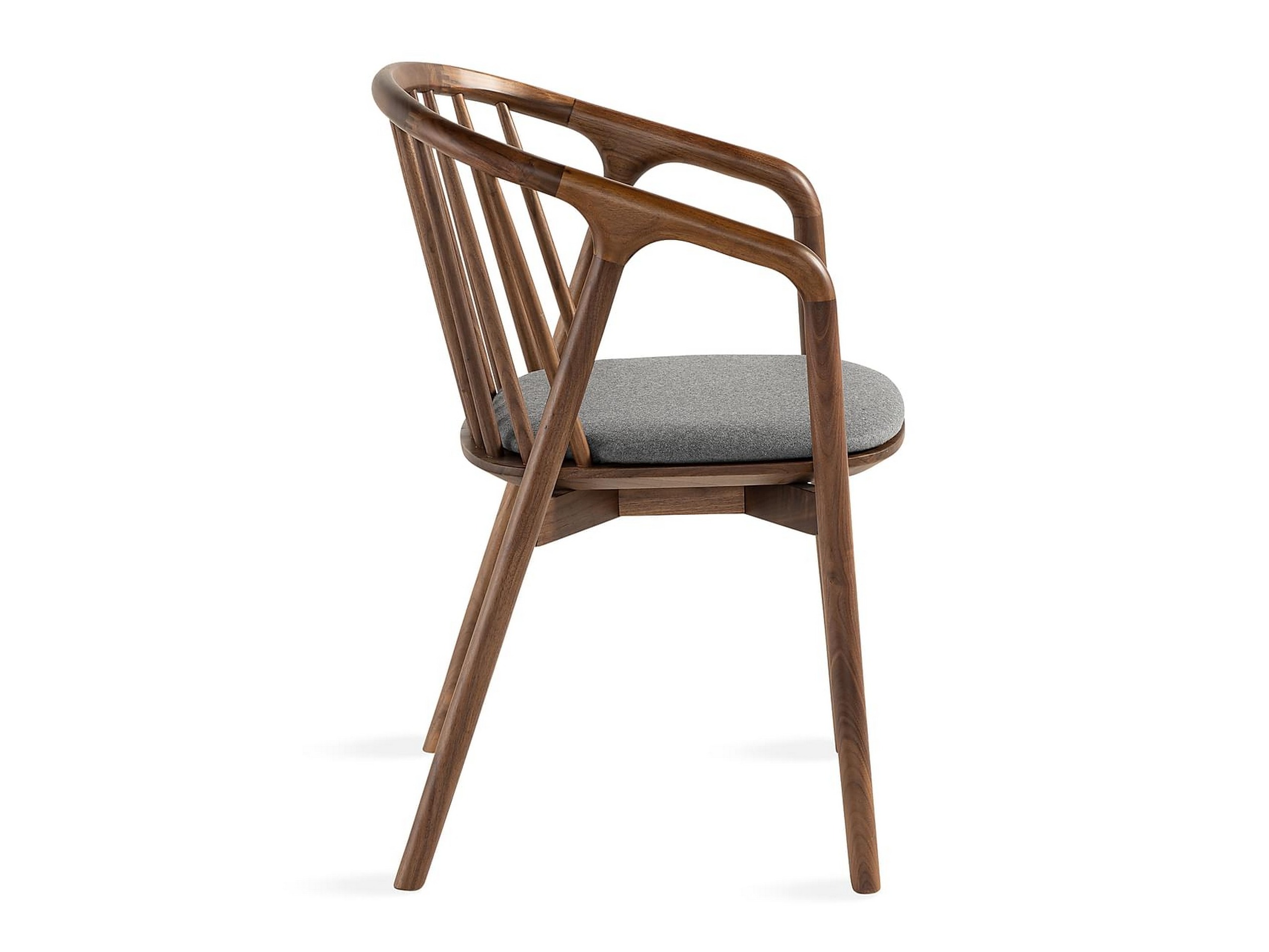 Krēsls Tivsoru 123 (Riekstkoks + Pelēks)