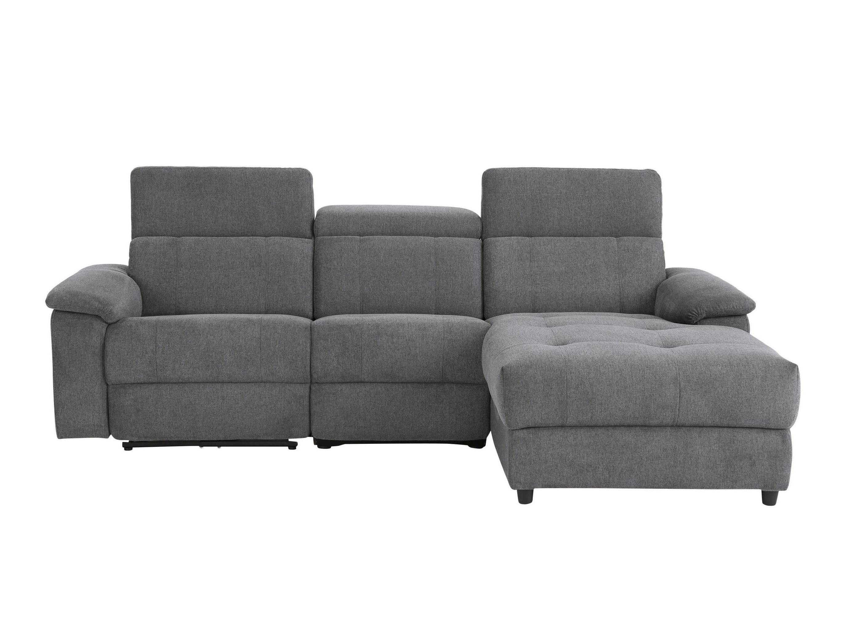 Stūra dīvāns reglaineris Denton 1503 (Antracīts)