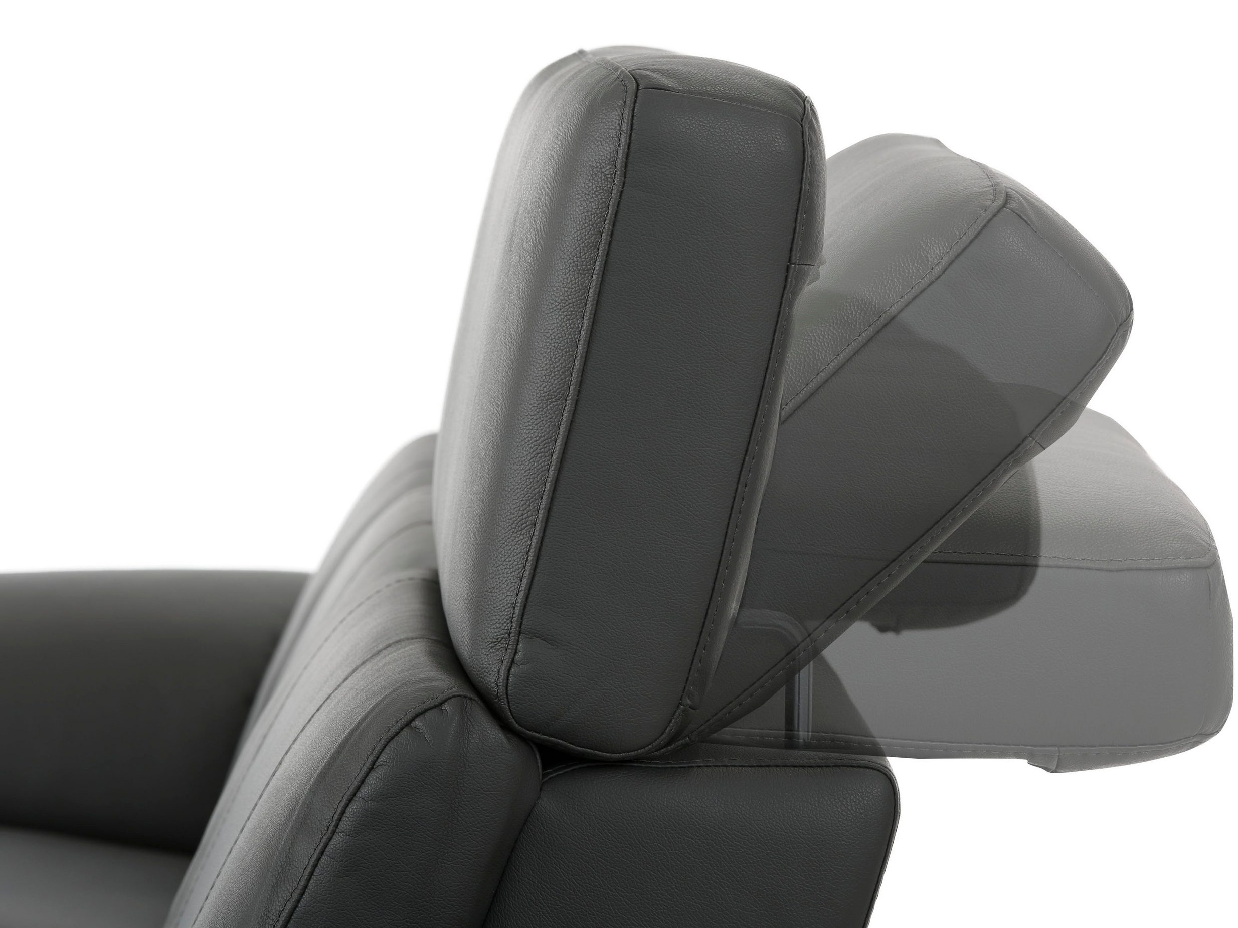 Stūra dīvāns reglaineris Denton 1503 (Pelēks)