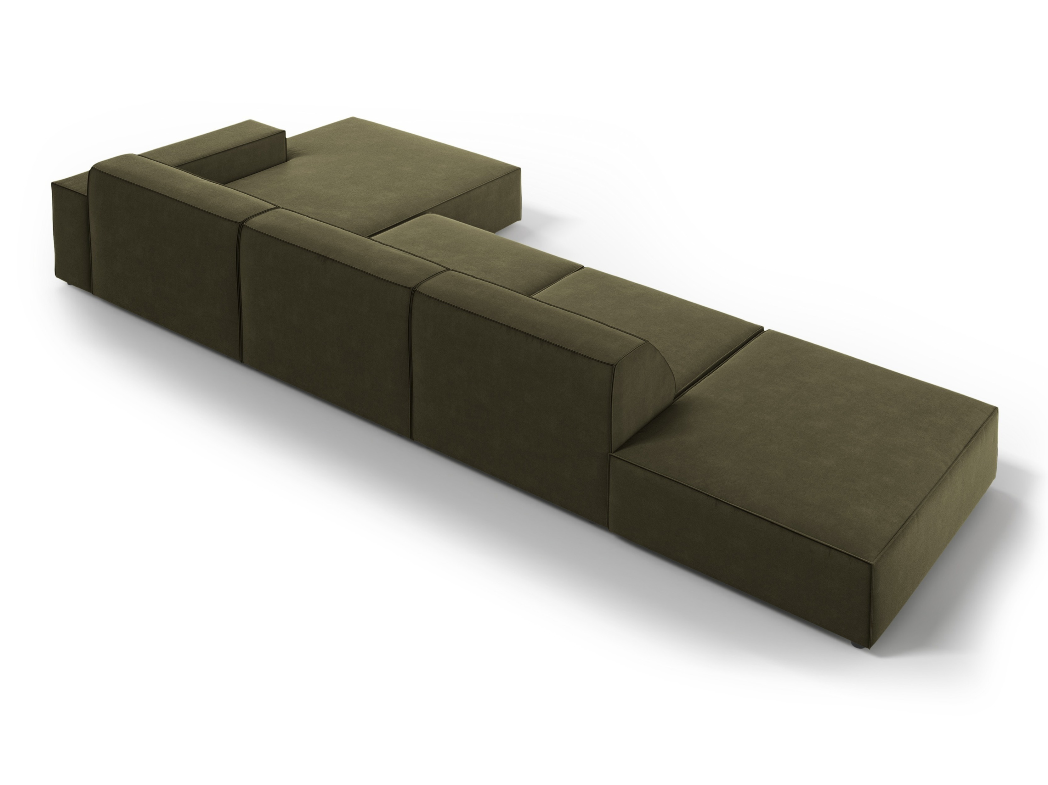 Угловой диван Lomcalu 109 (Bluvel 77)