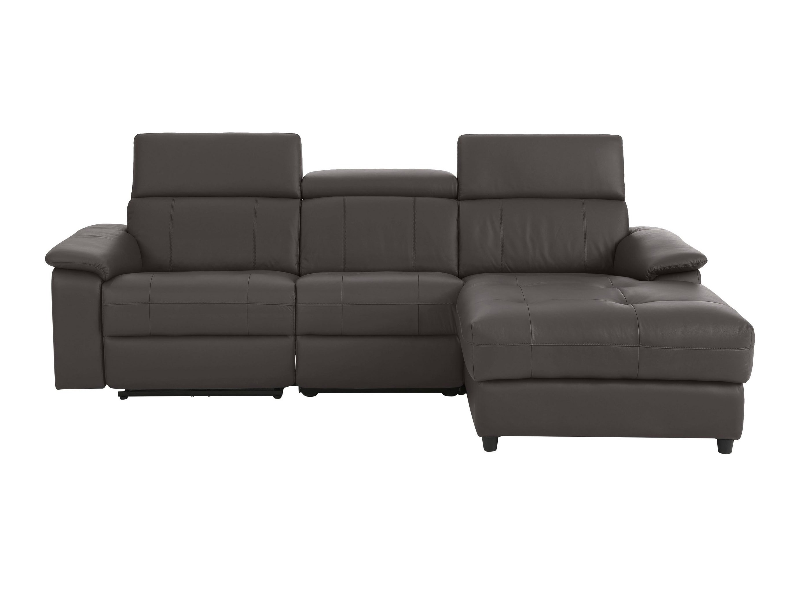 Угловой диван реклайнер Denton 1502 (Коричневый)