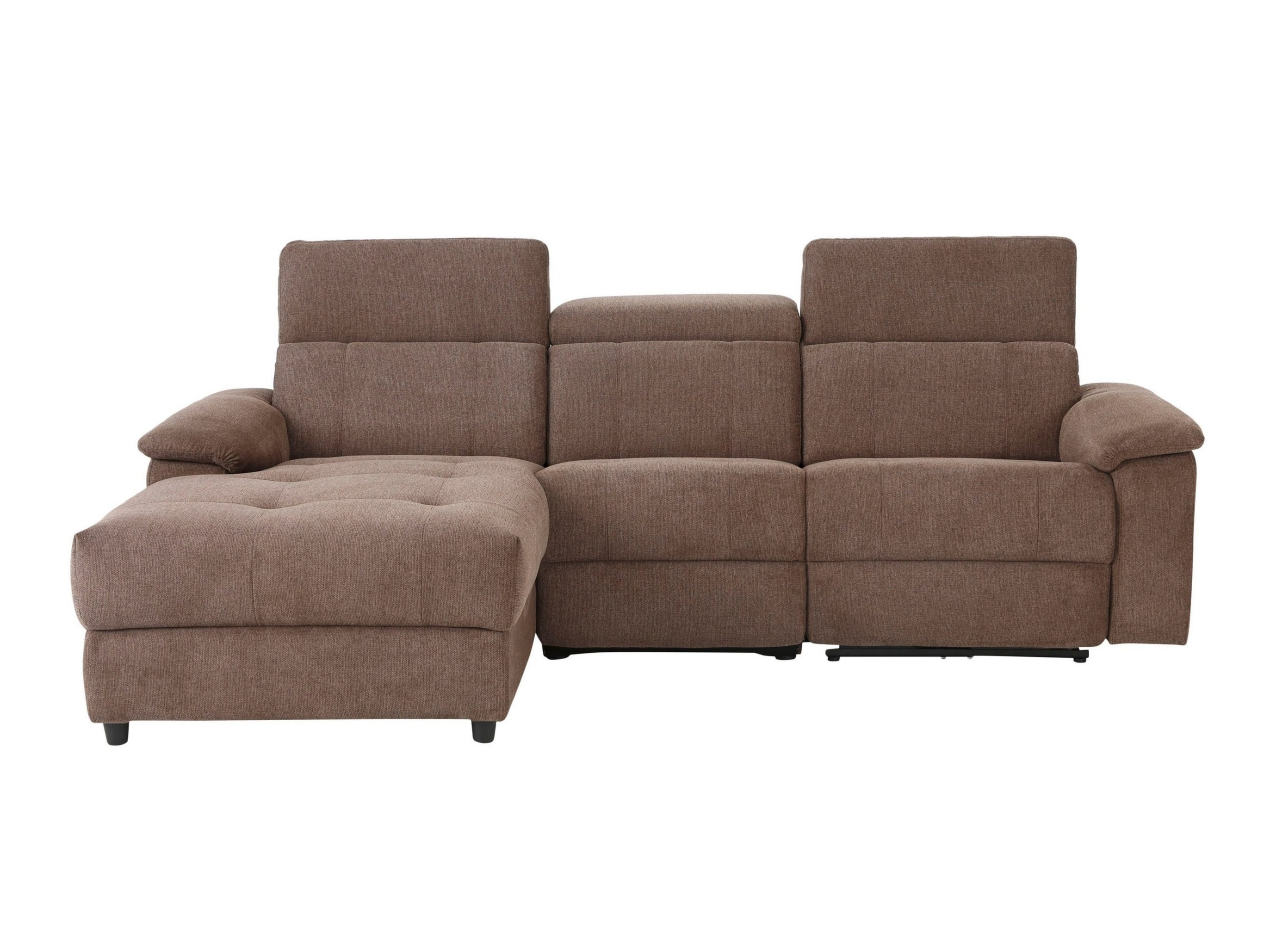 Угловой диван реклайнер Denton 1502 (Коричневый)