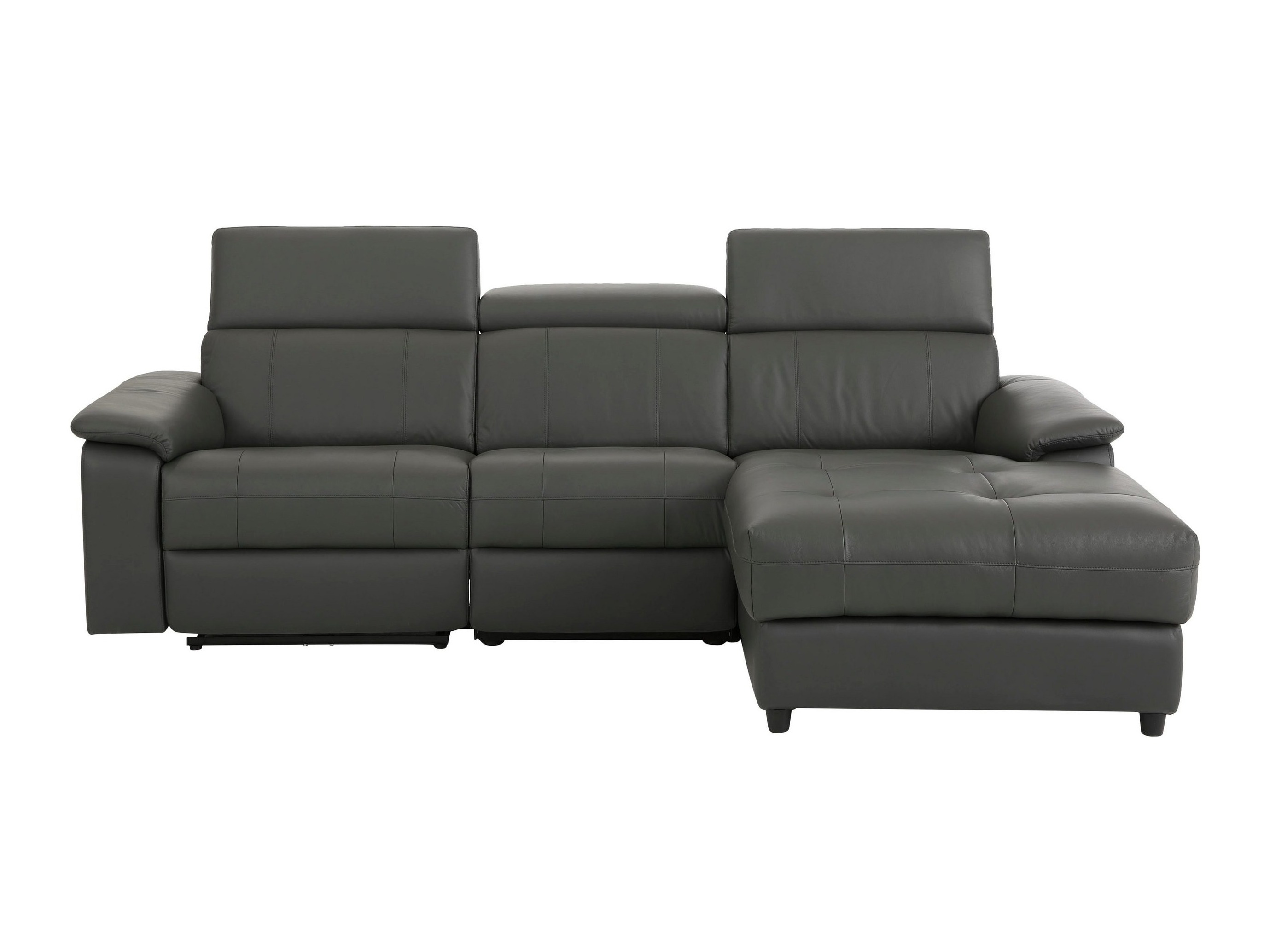 Угловой диван реклайнер Denton 1502 (Серый)