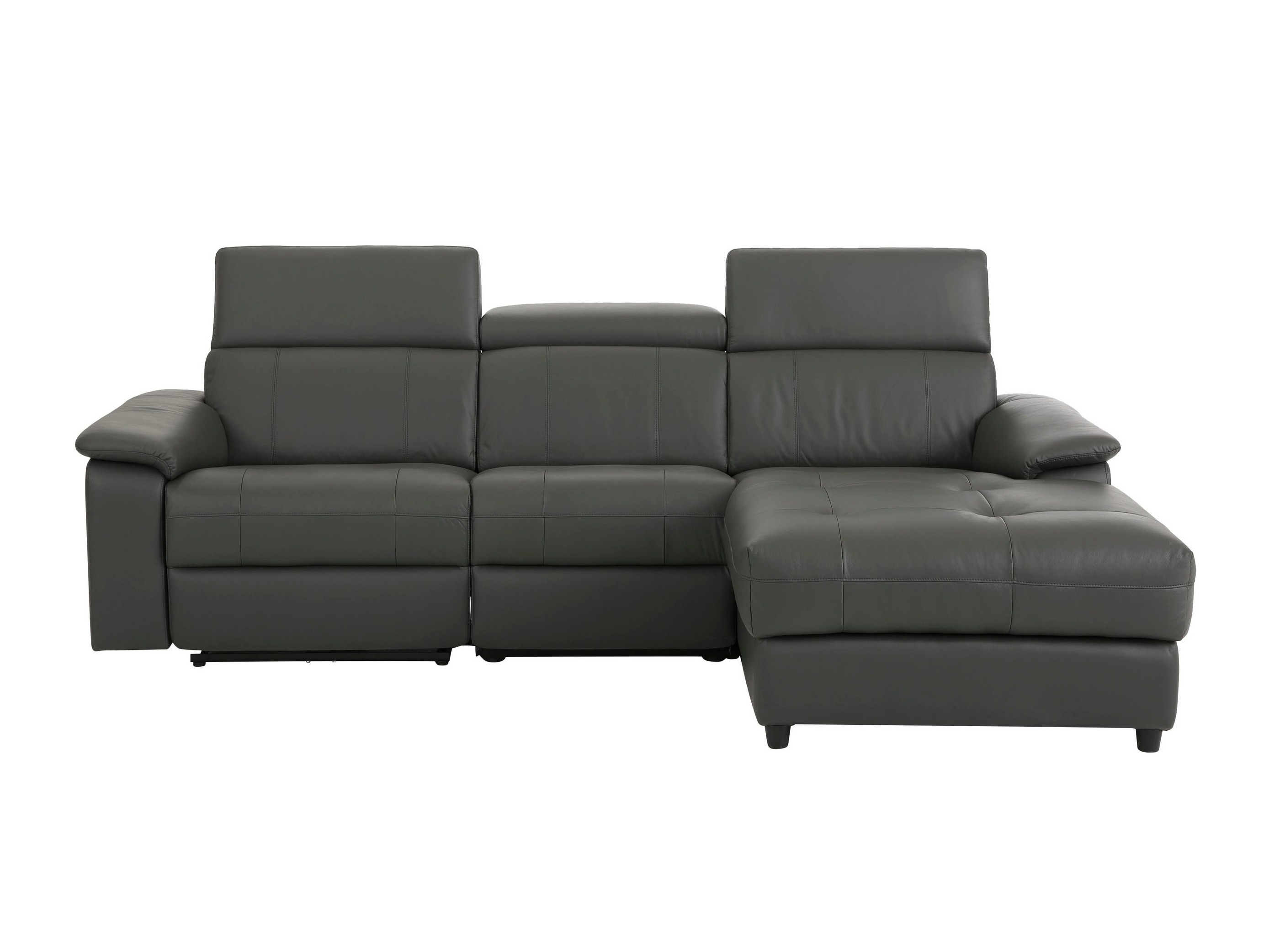 Угловой диван реклайнер Denton 1503 (Серый)