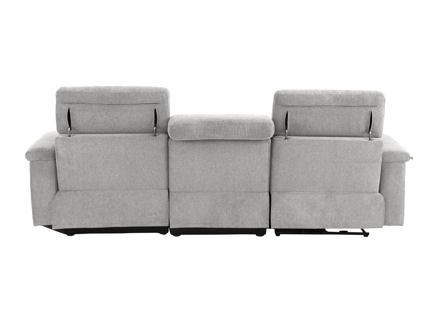 Угловой диван реклайнер Denton 1503 (Светло-серый)