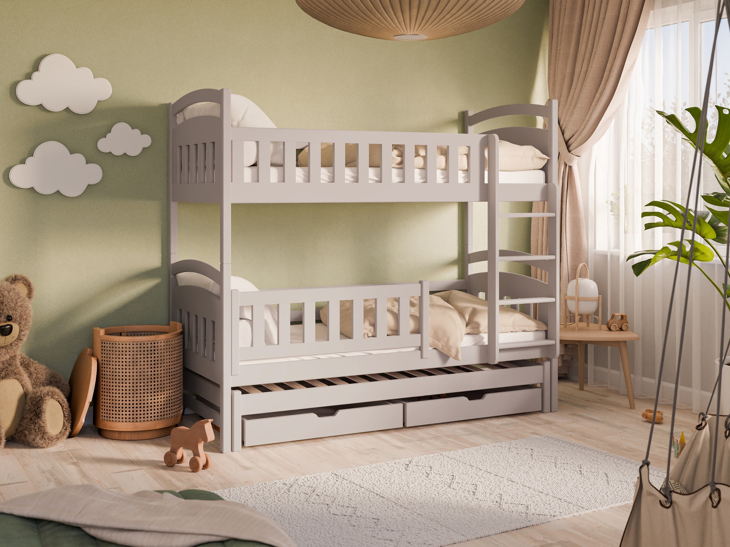 Двухъярусная кровать Vista 119 (Кашемир)