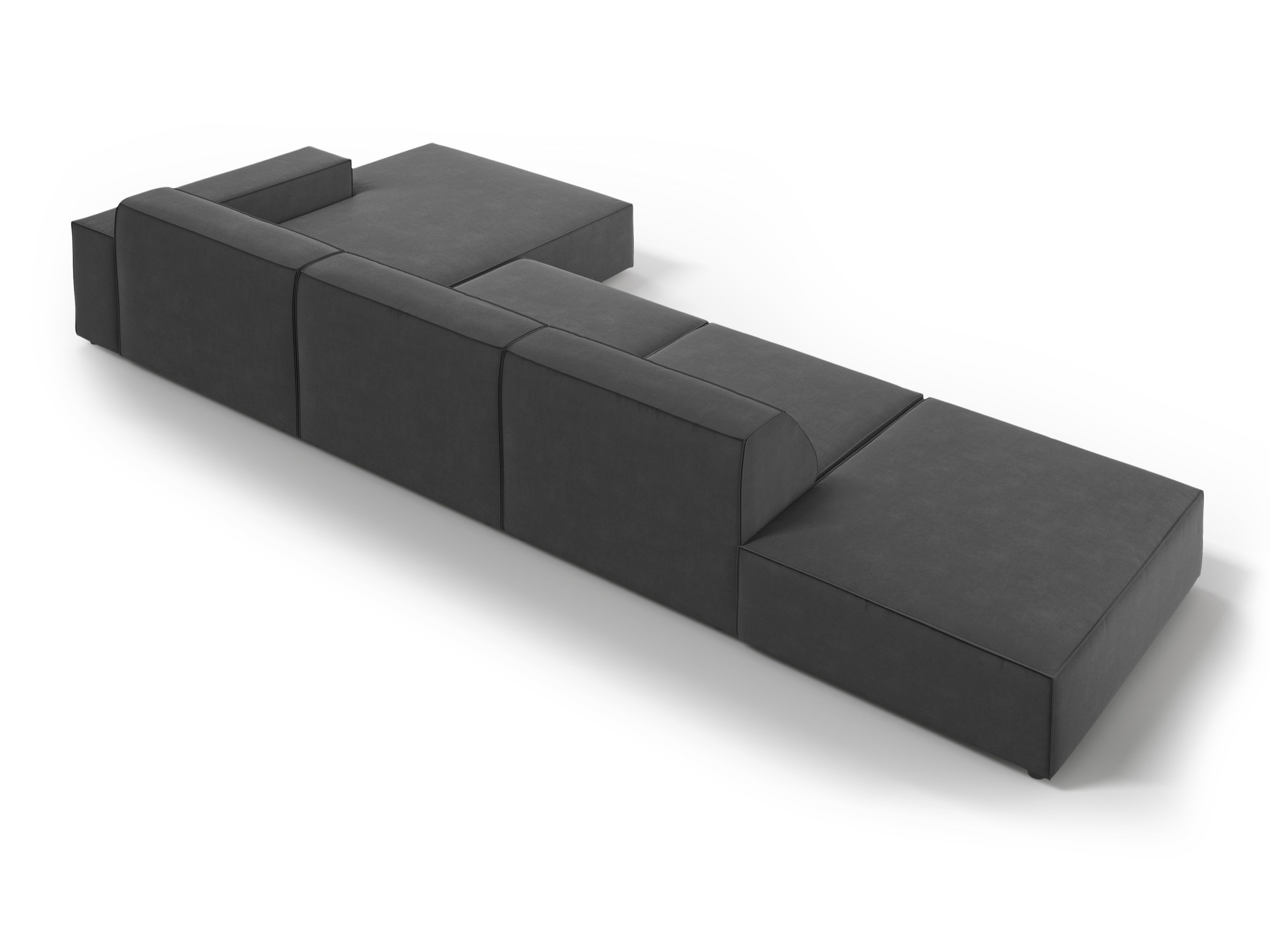 Moduļu stūra dīvāns Lomcalu 109 (Bluvel 14)