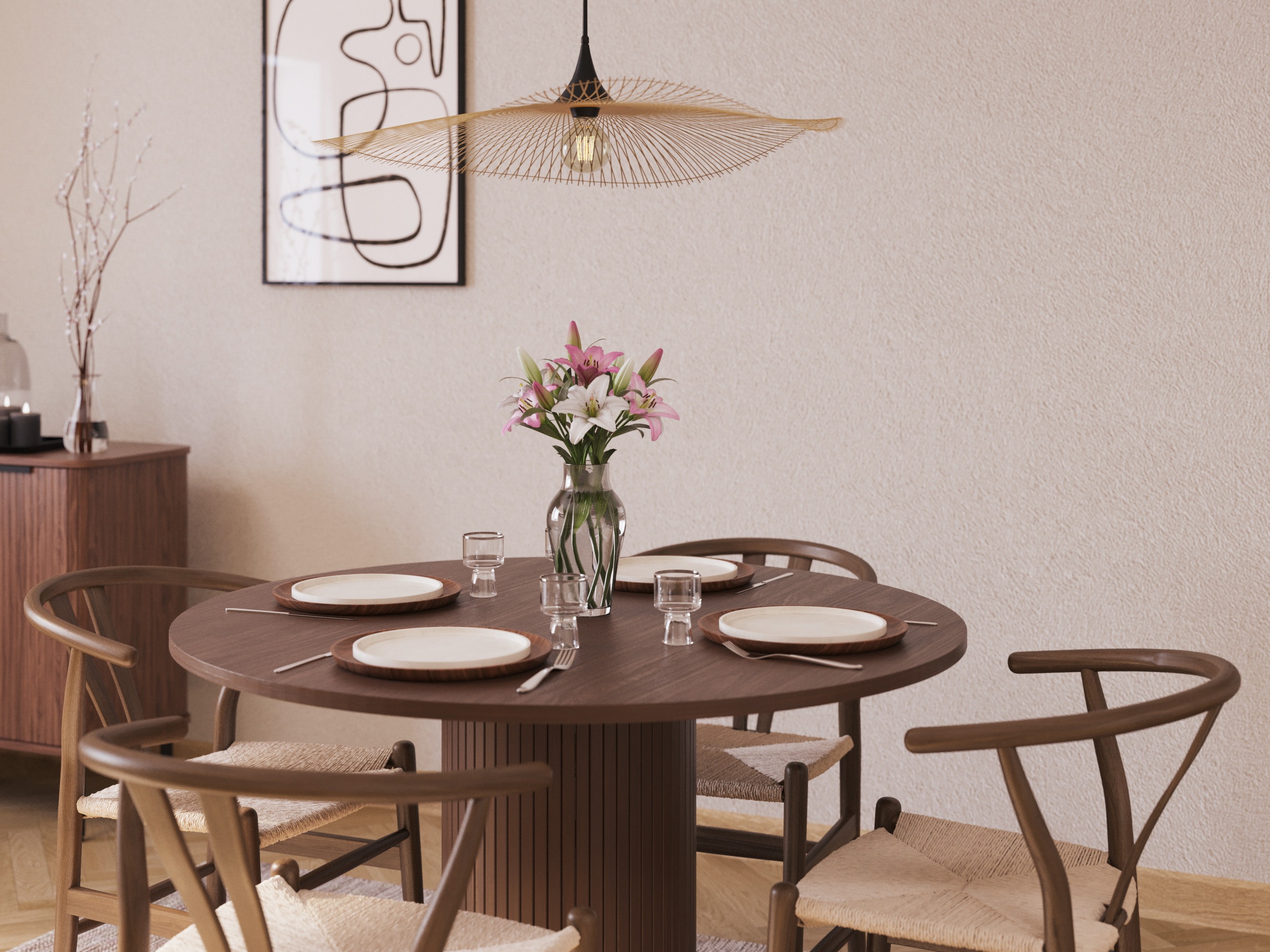 Обеденный гарнитур Tivsoru 119