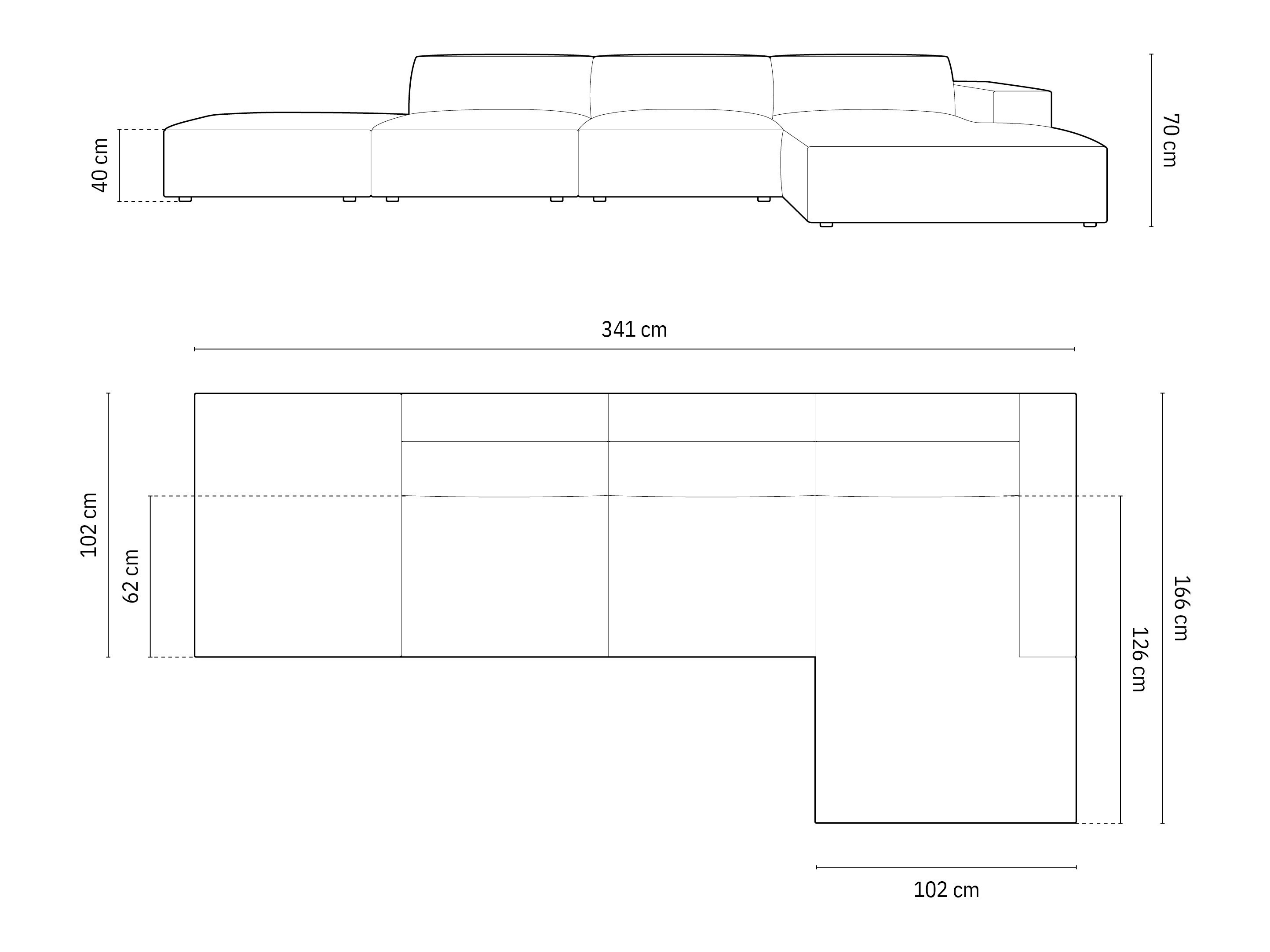 Угловой диван Lomcalu 109 (Megan 351)