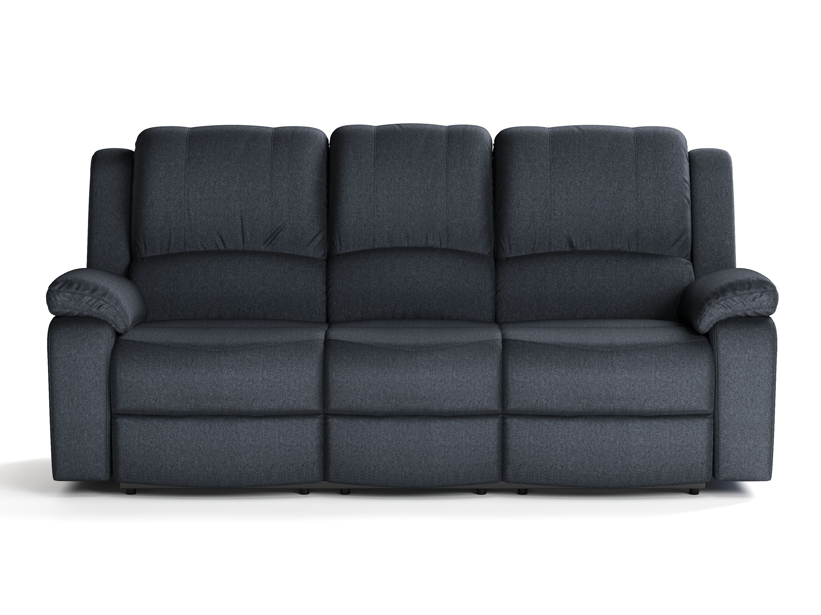 Dīvāns reglainer Springfield 301 (Melns)