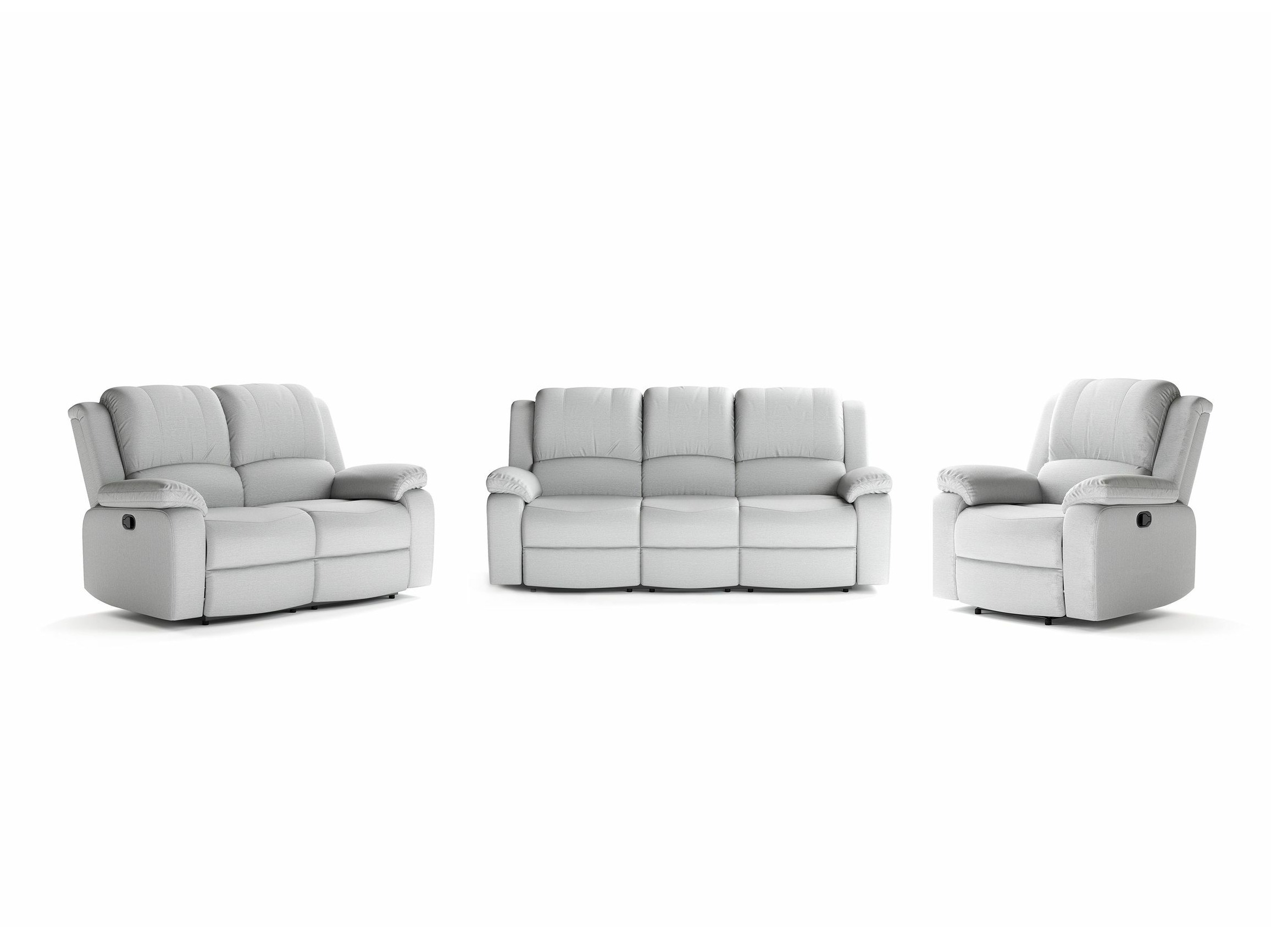 Krēsls reglainer Springfield 299 (Gaiši pelēks)