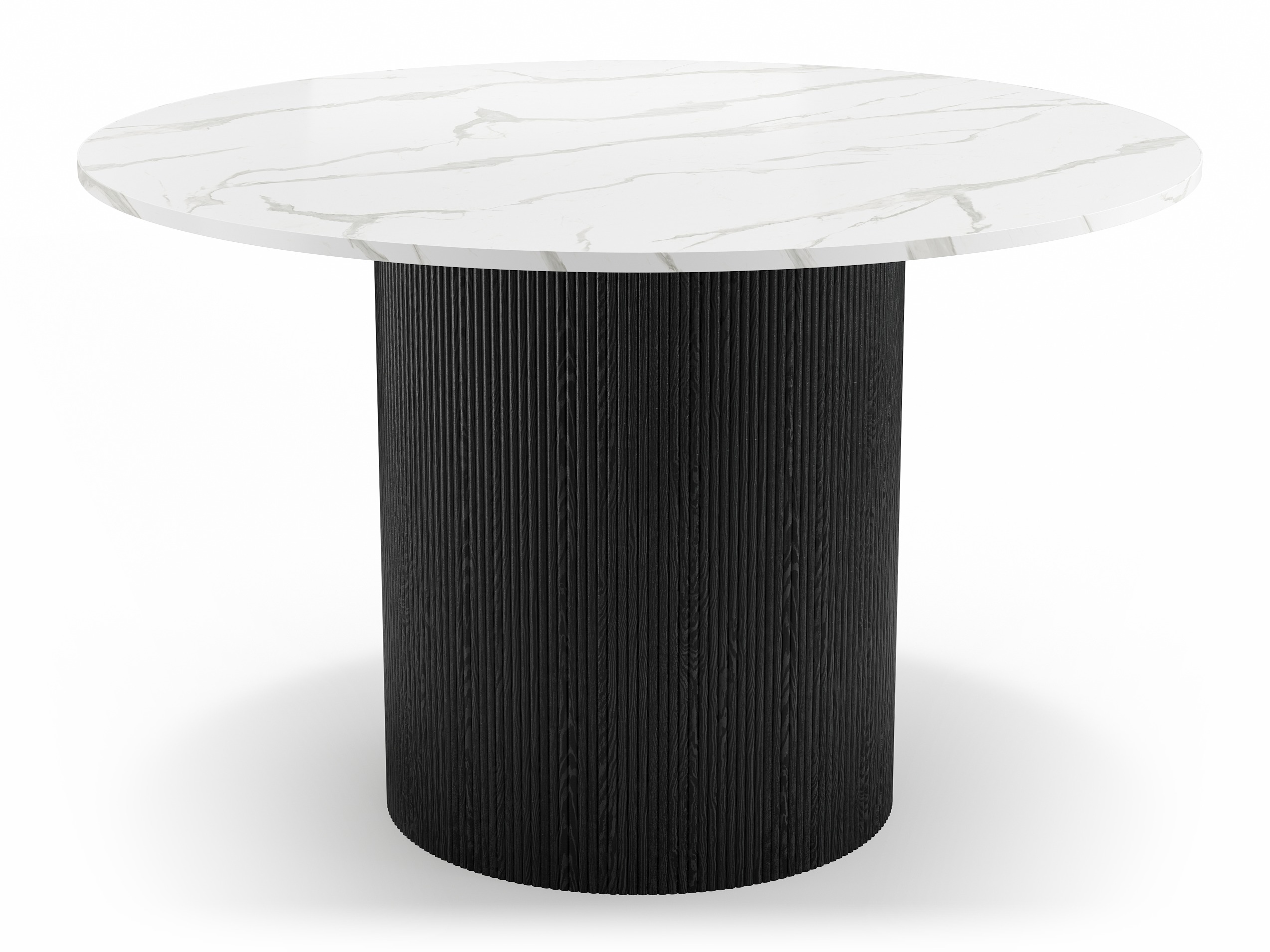 Cтол Springfield 306 (Чёрный + Белый мрамор)