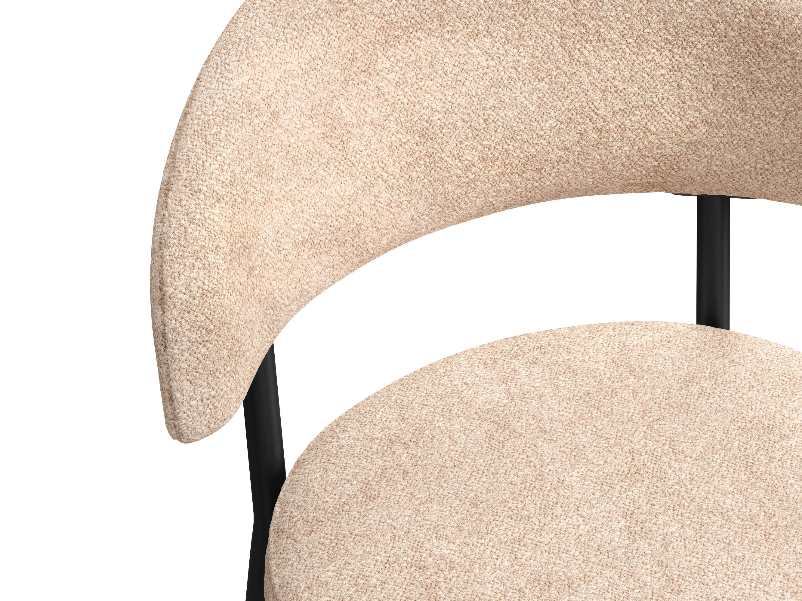 Krēsls Springfield 304 (Melns + Bēšs)