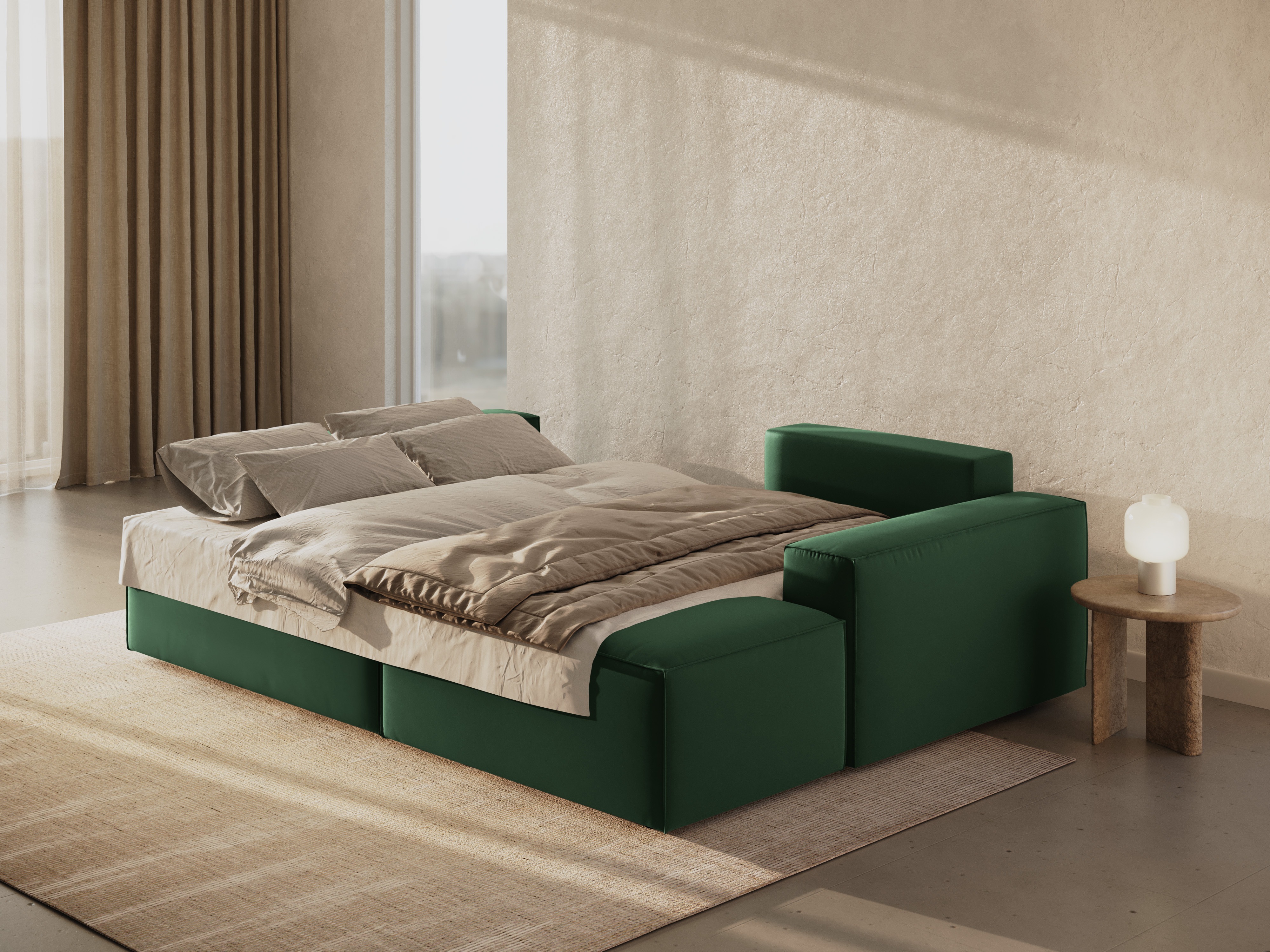 Stūra dīvāns Lomcalu 113 (Bluvel 78)