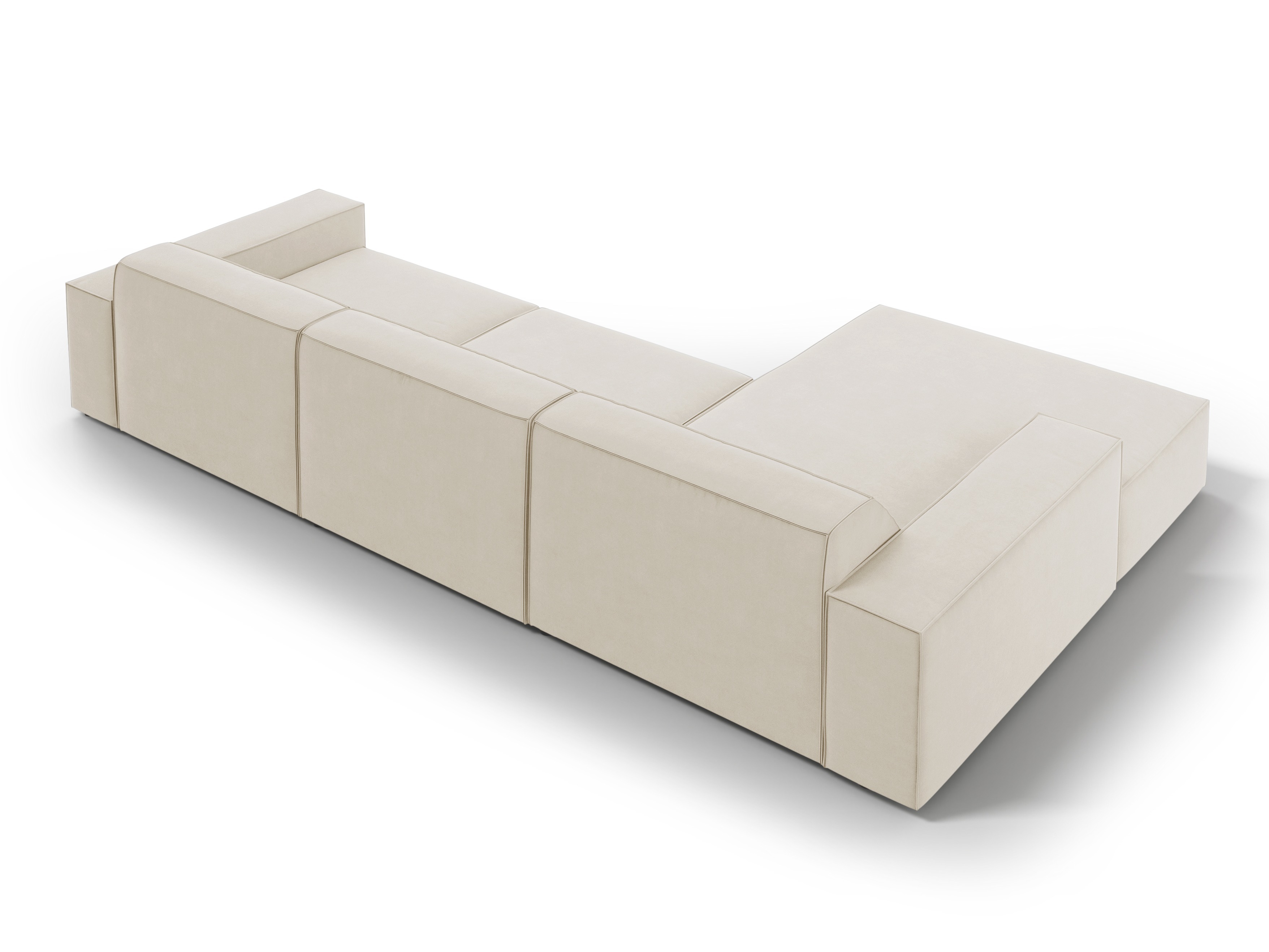 Moduļu stūra dīvāns Lomcalu 102 (Bluvel 30)