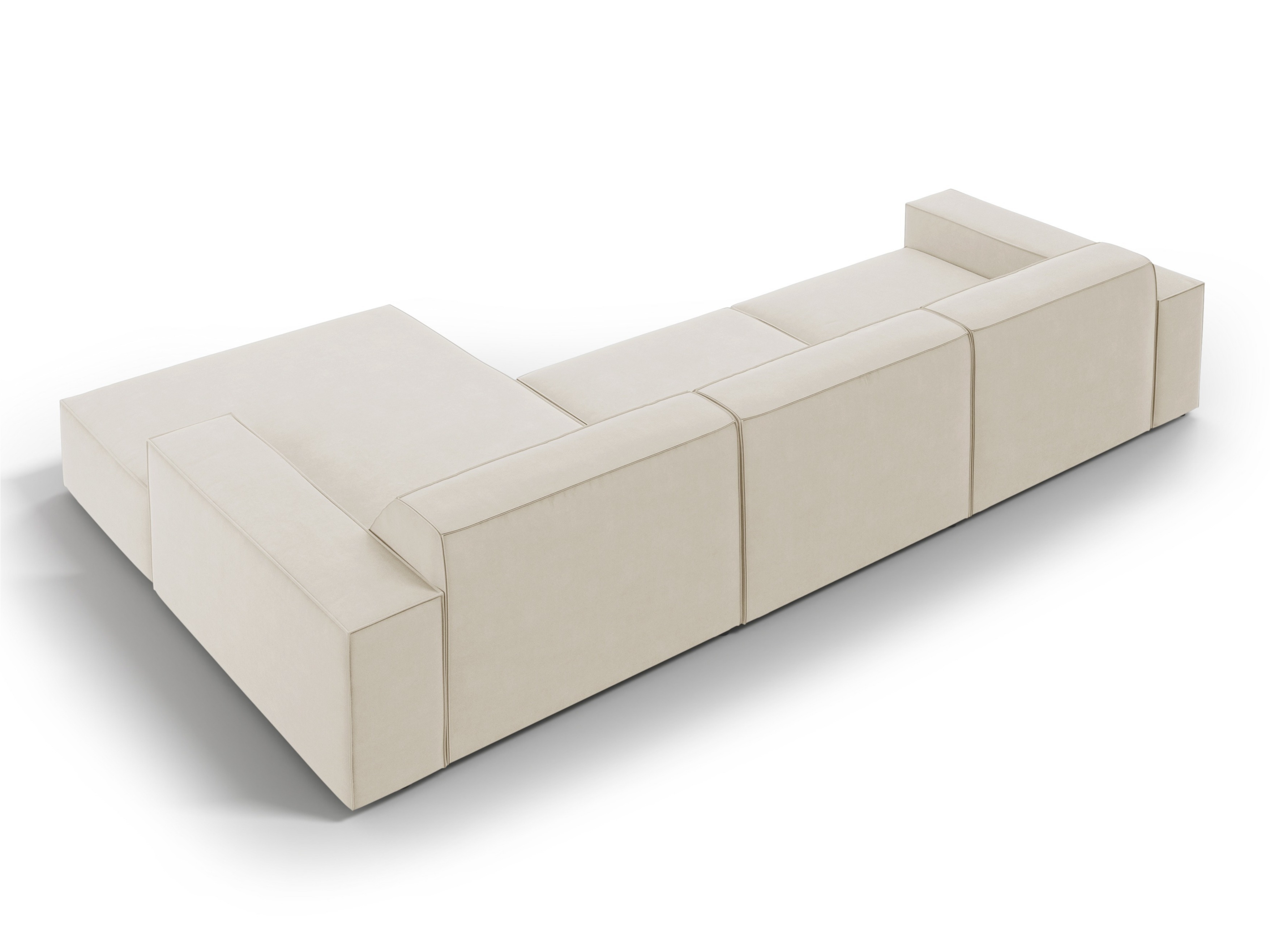 Moduļu stūra dīvāns Lomcalu 102 (Bluvel 30)