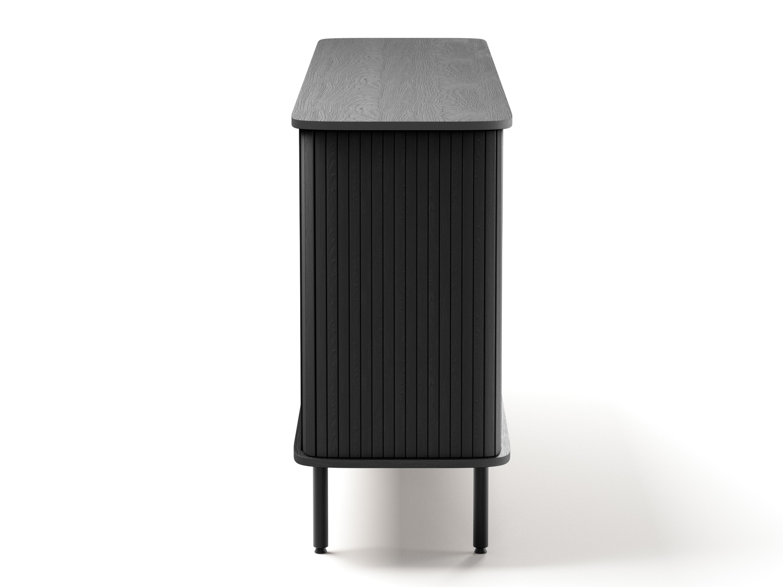 Skapis Evarleva 116 (Melns)