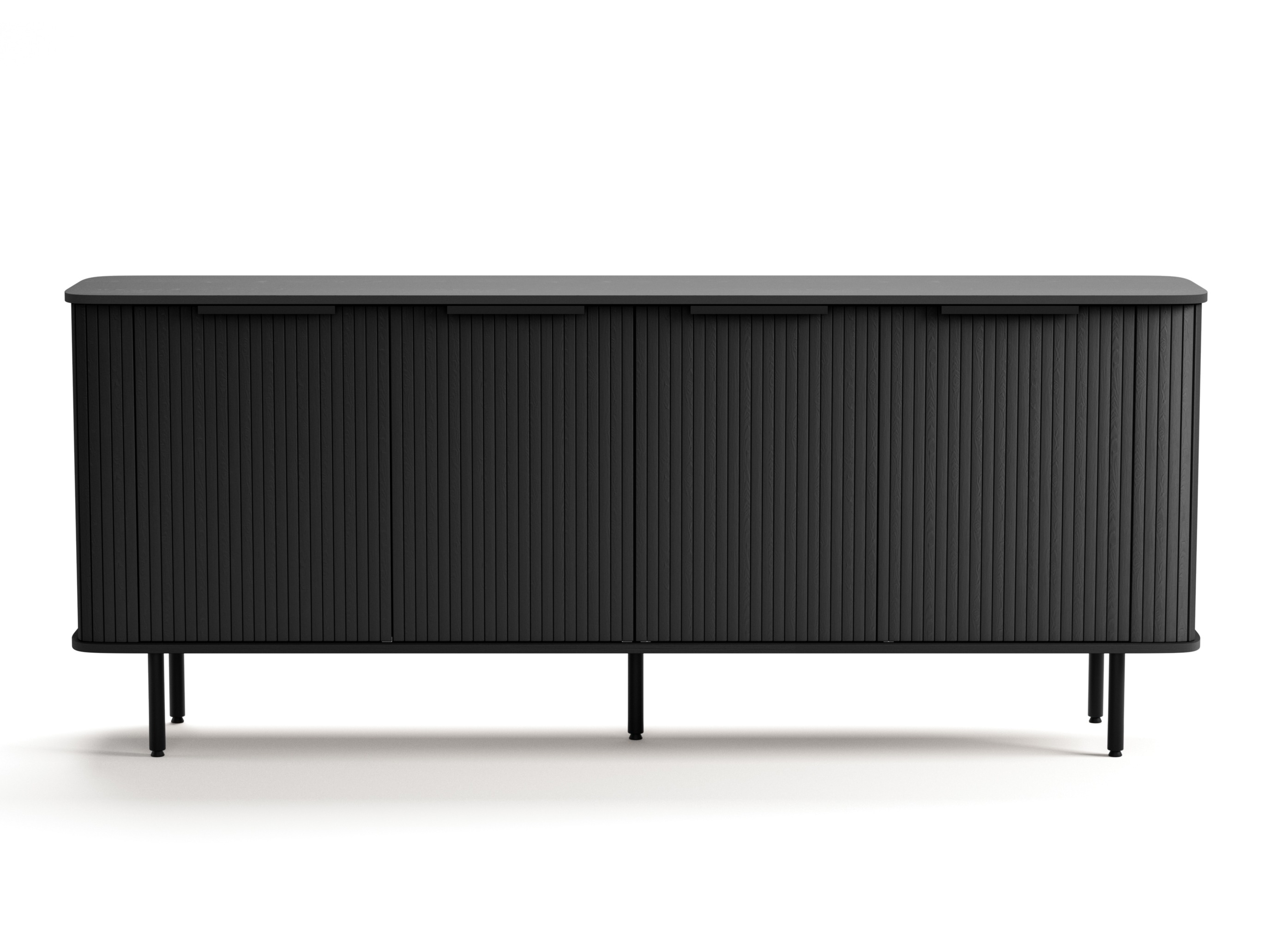 Skapis Evarleva 116 (Melns)