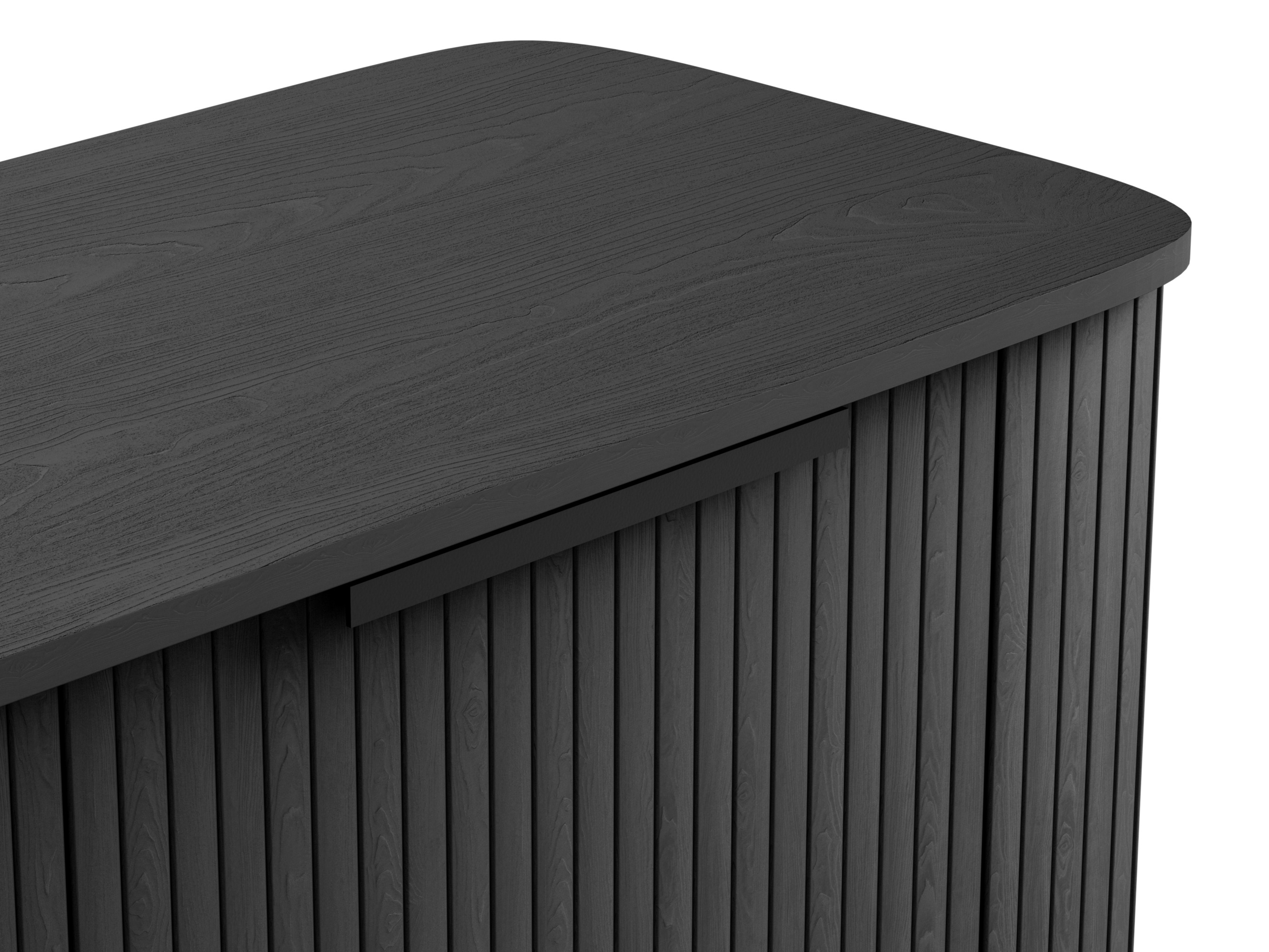 Skapis Evarleva 116 (Melns)