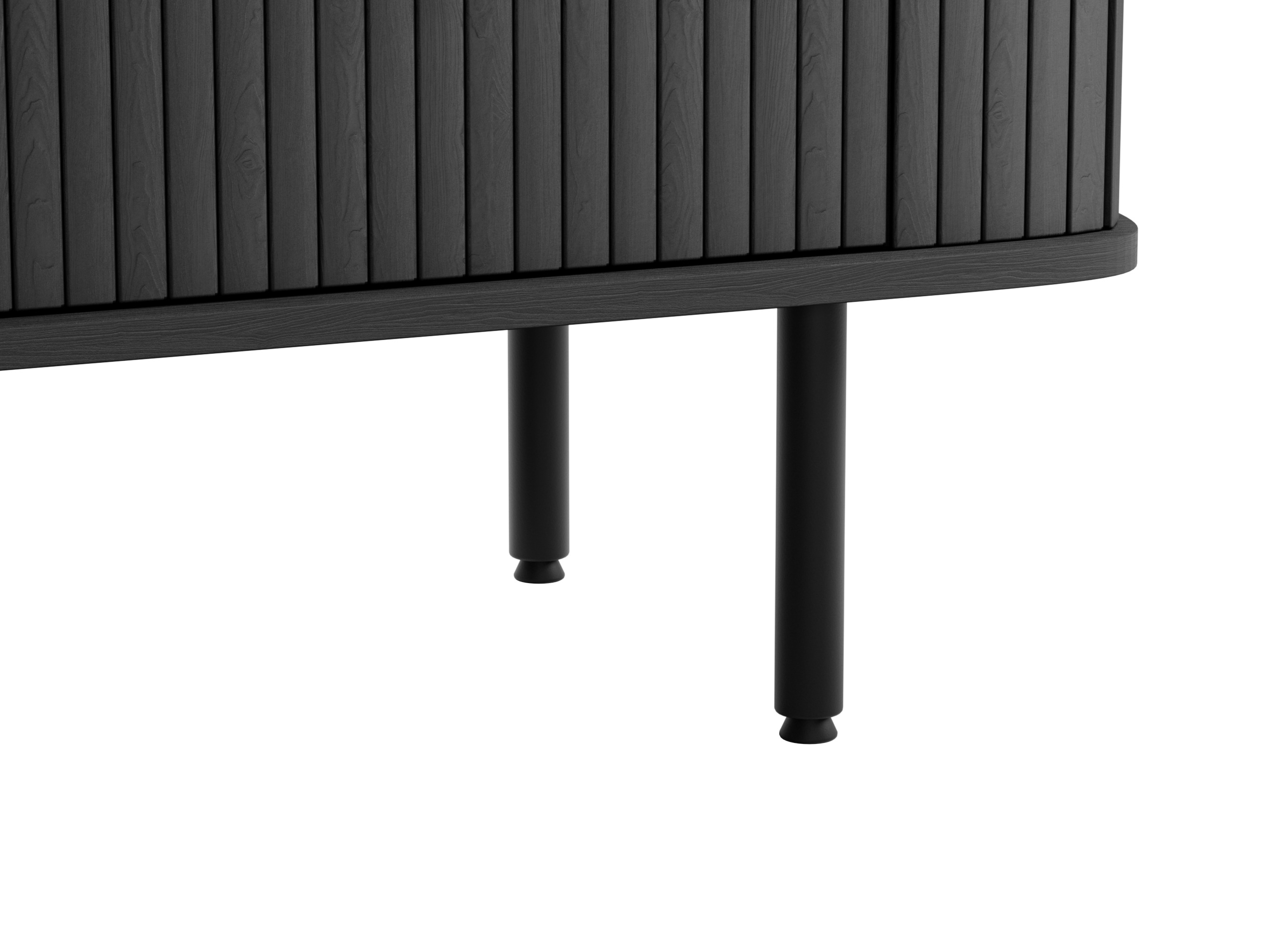 Skapis Evarleva 116 (Melns)