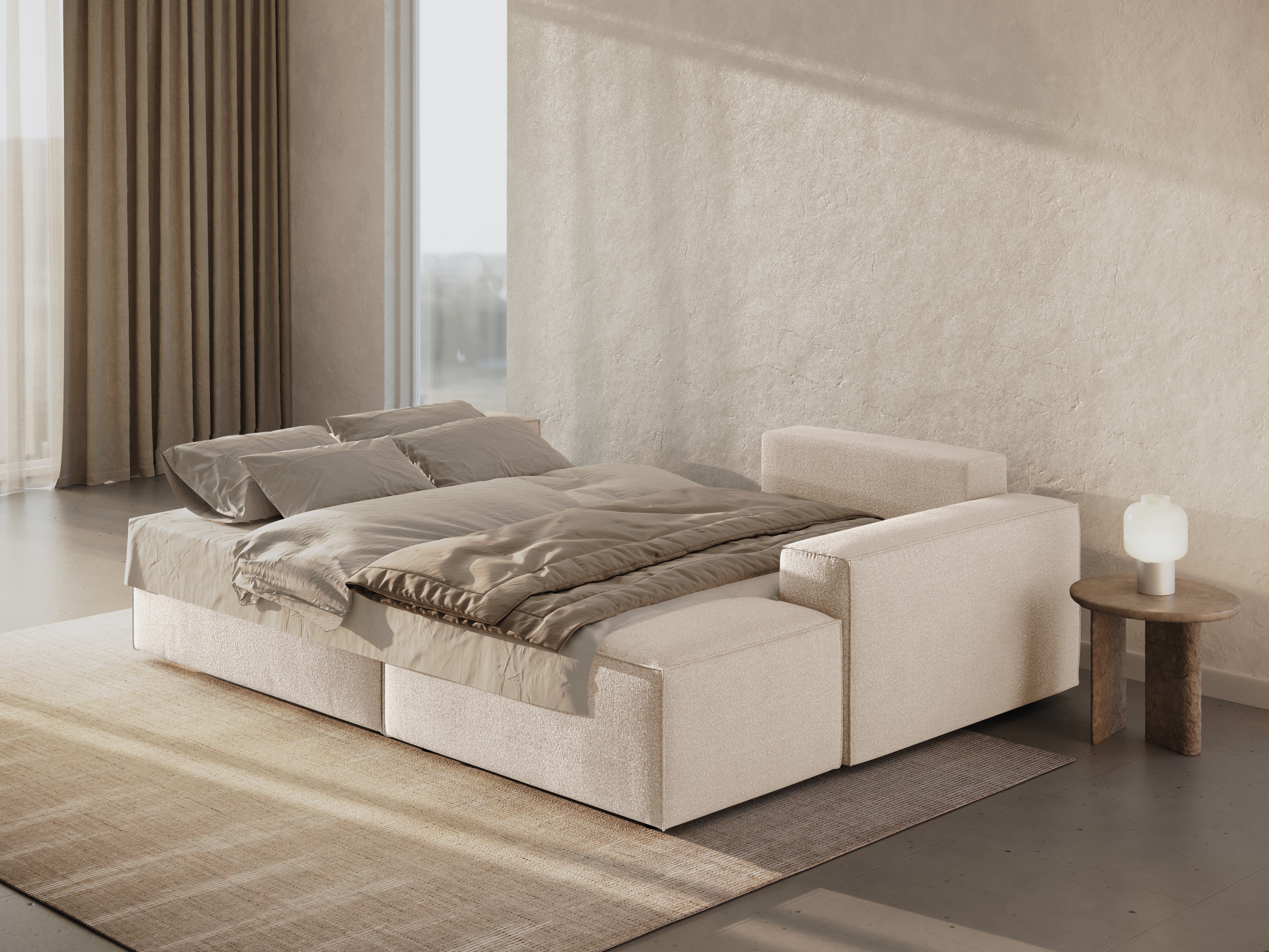 Stūra dīvāns Lomcalu 113 (Baloo 2074)