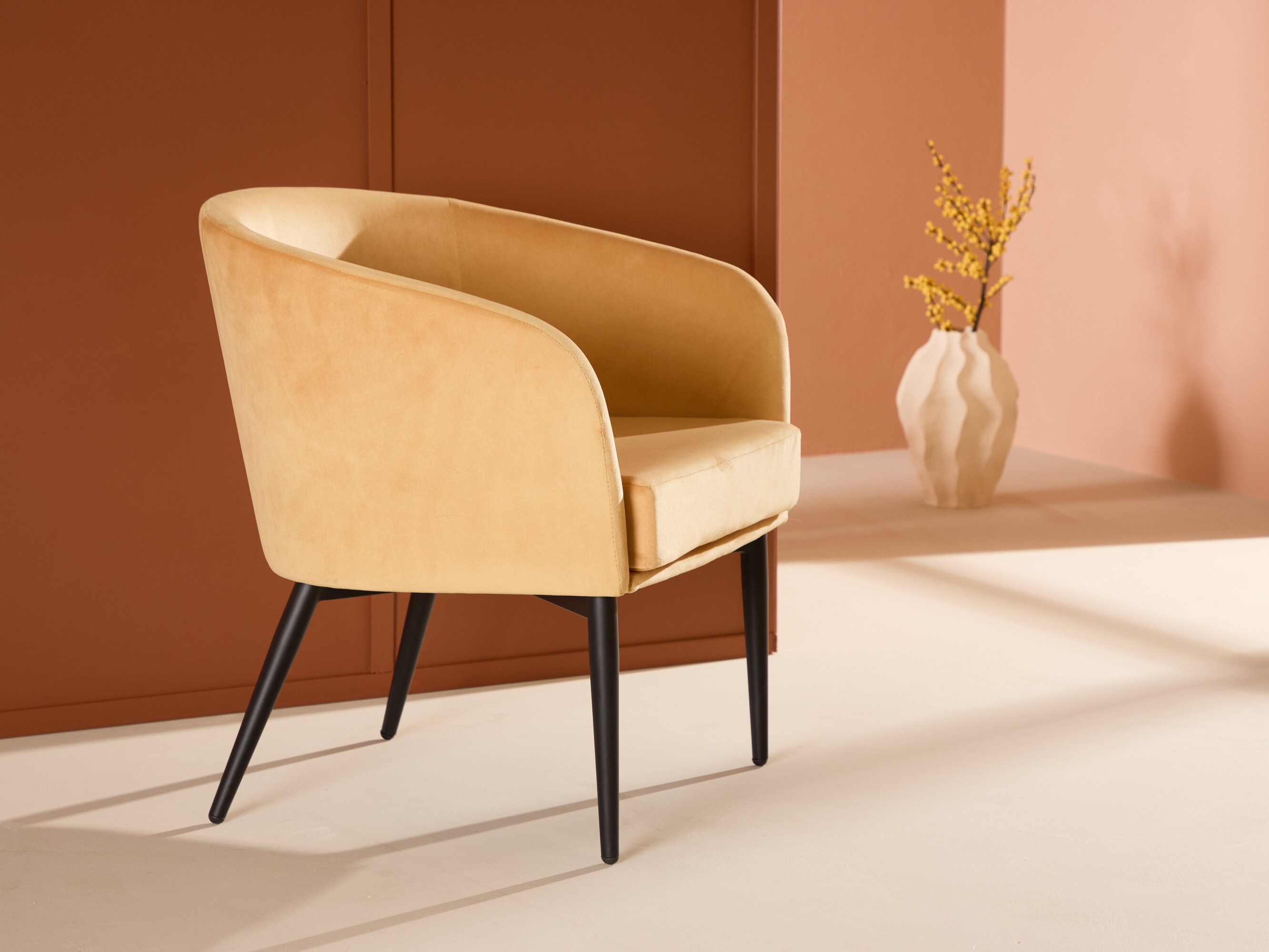 Кресло Dallas 1706 (Желтый + Чёрный)