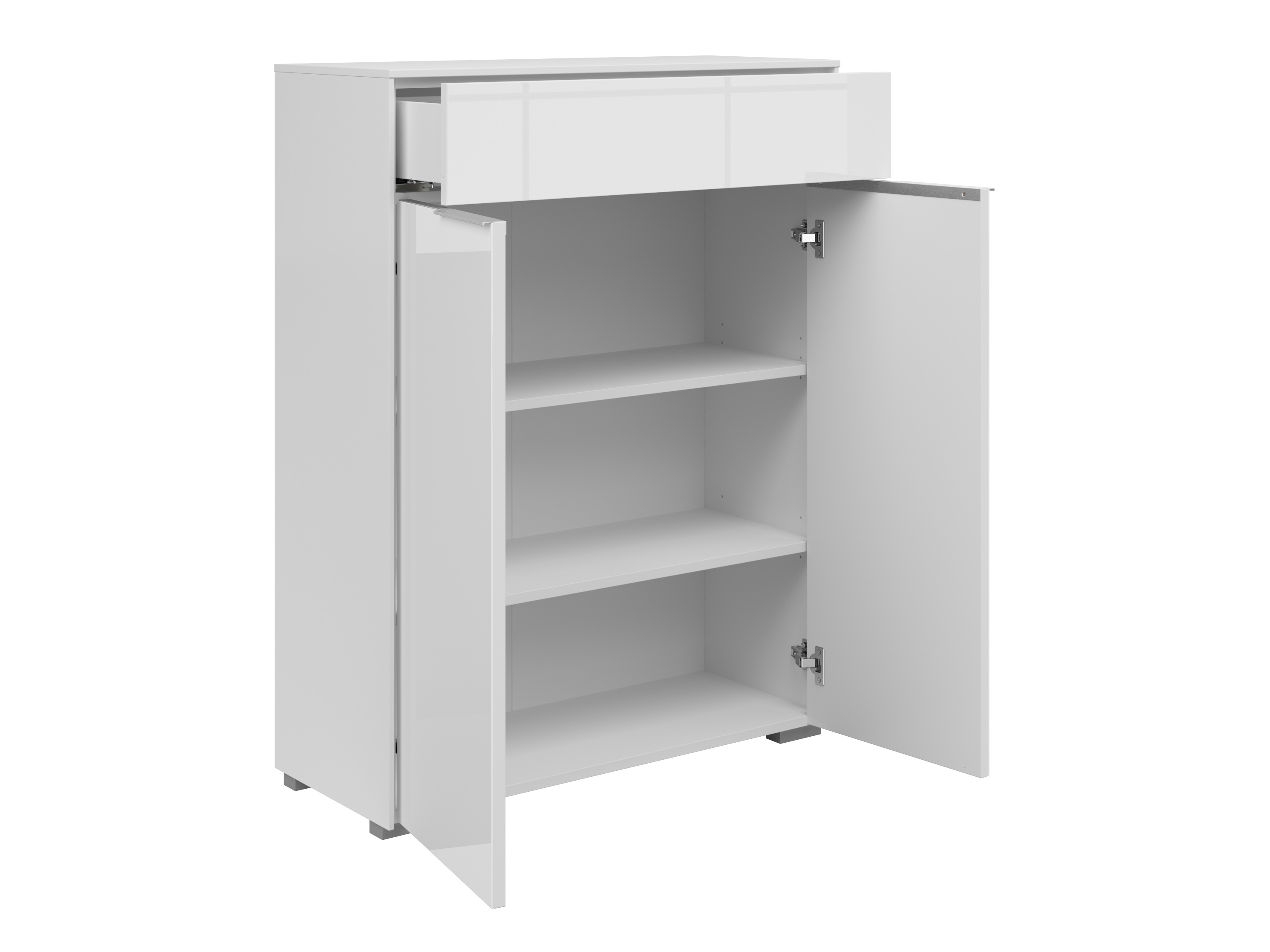 Kumode Tentoru 104 (Balts + Glancēts balts)