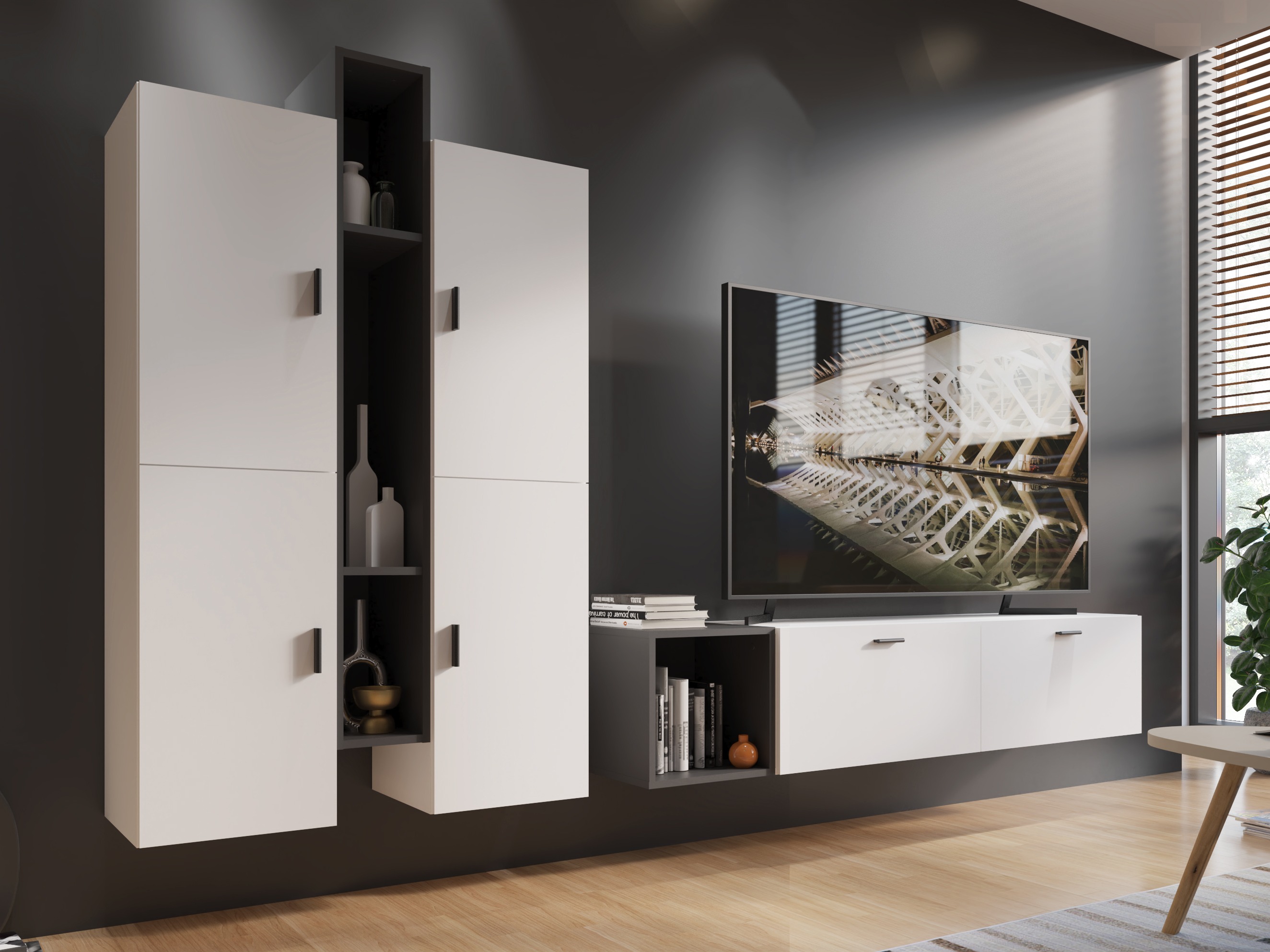 Piekarams plaukts Virnolu 100 (Antracīts)