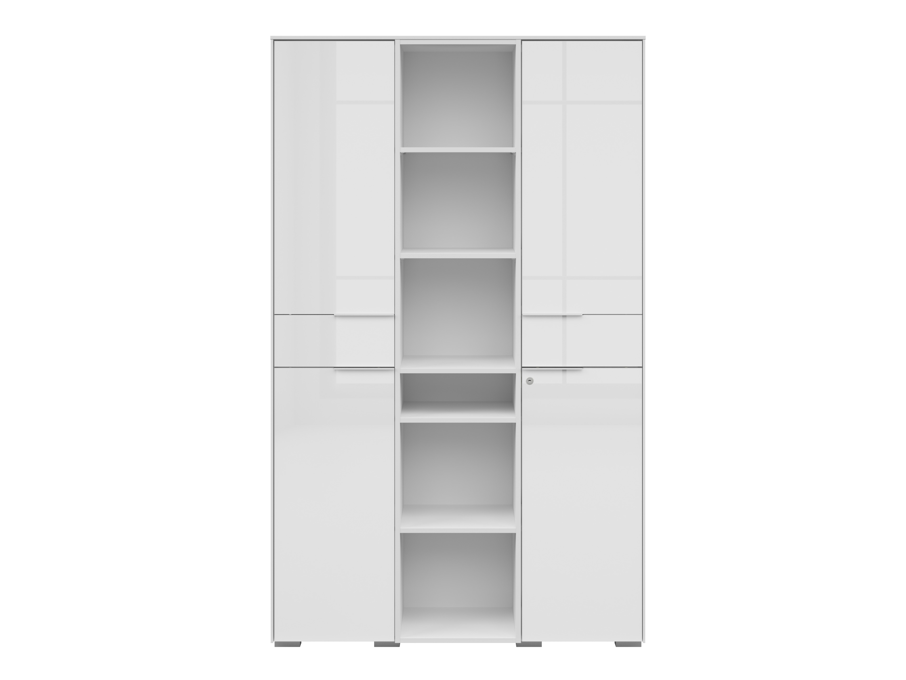 Plaukts Tentoru 107 (Balts + Glancēts balts)