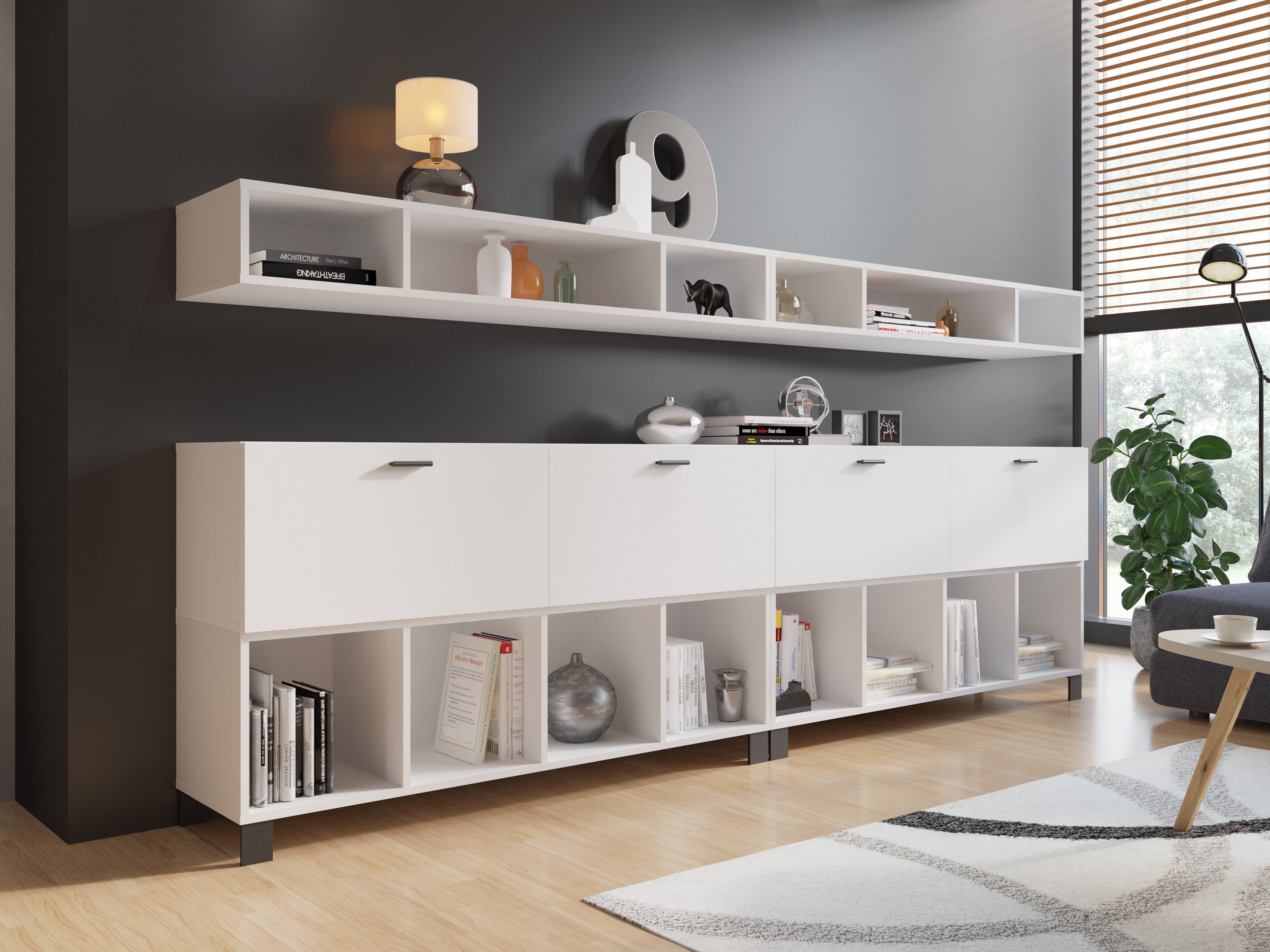 Plaukts Virnolu 102 (Balts)