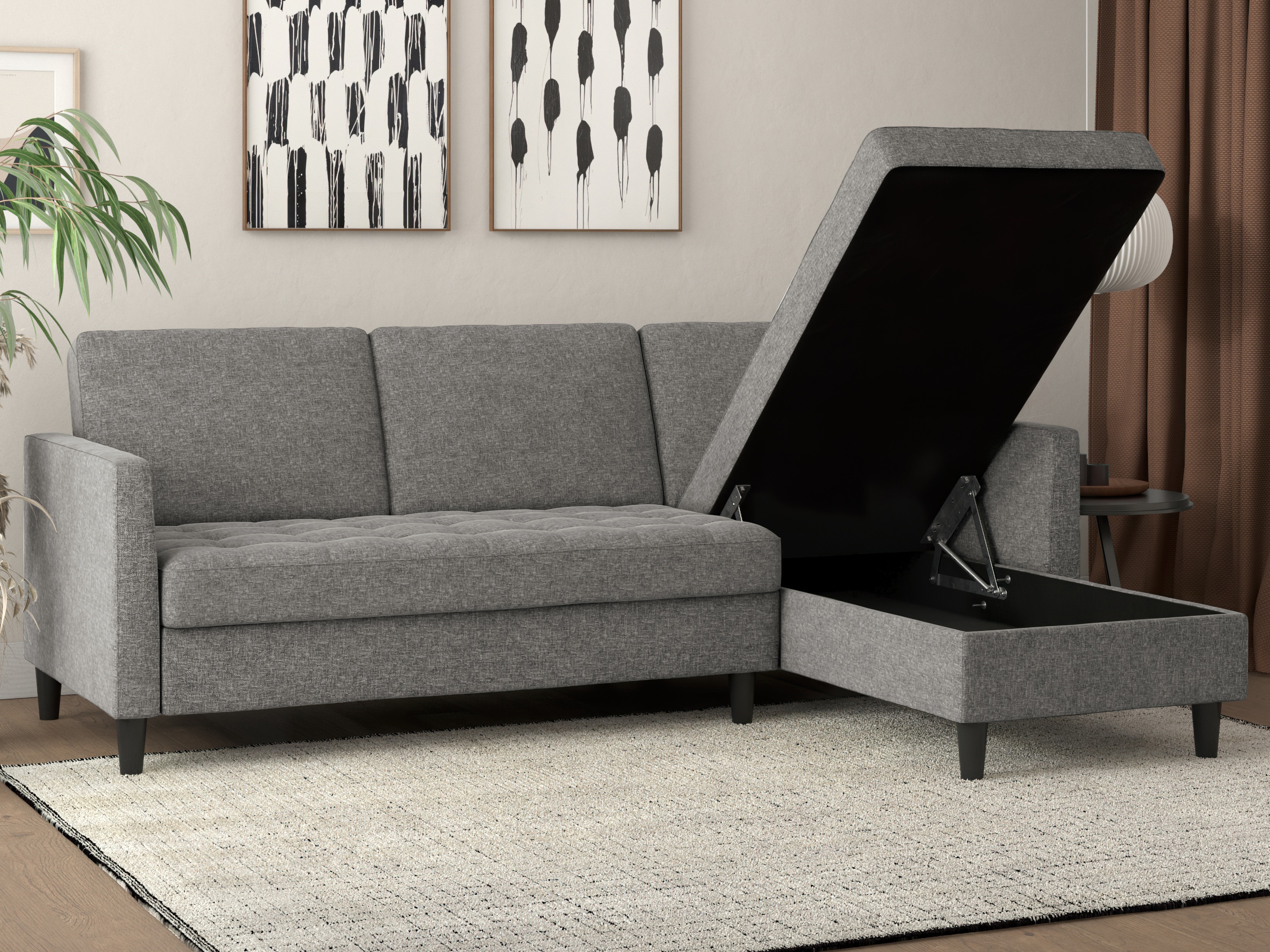 Угловой диван Tulsa 541 (Серый)