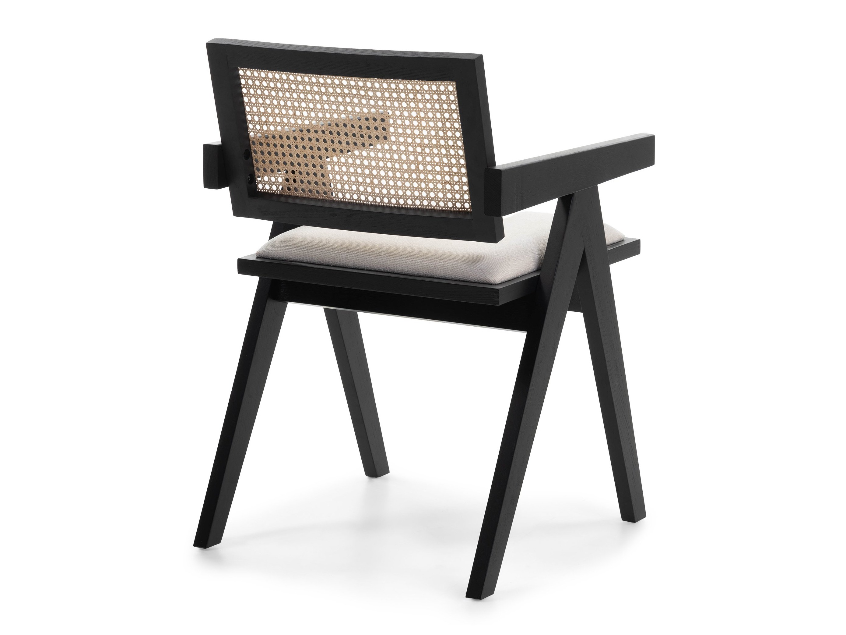 Krēsls Burleson 348 (Melns + Gaiši bēšs)