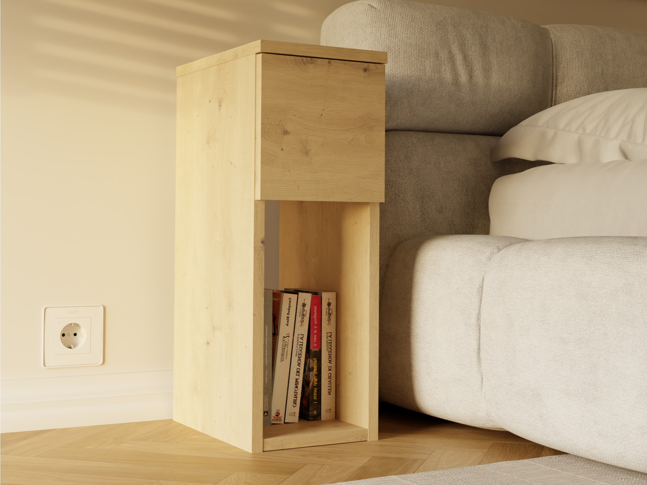 Naktsgaldiņš Mandeville 304 (Artisan ozols)