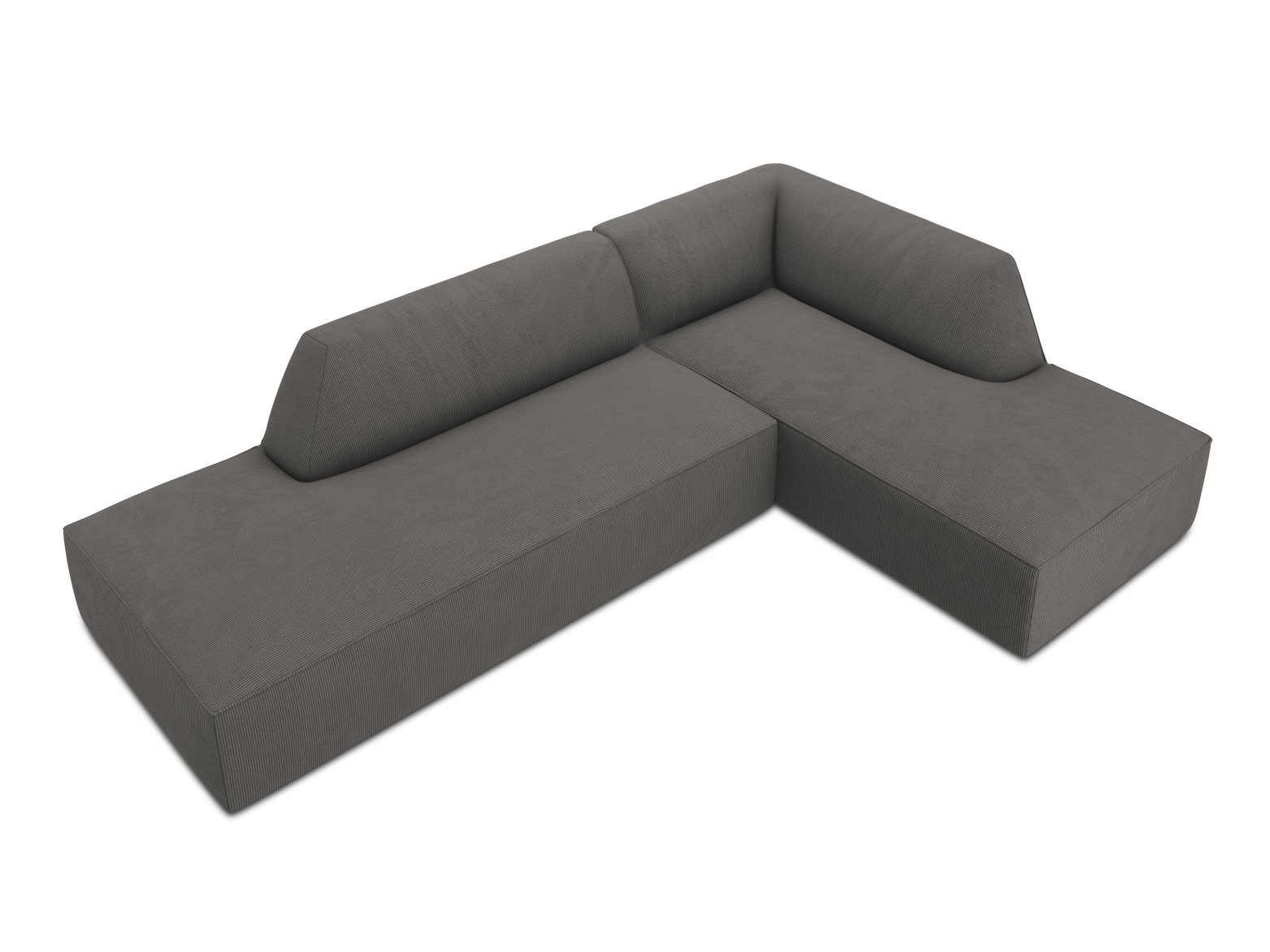 Stūra dīvāns Vermaru 104 (Scala Antracīts)