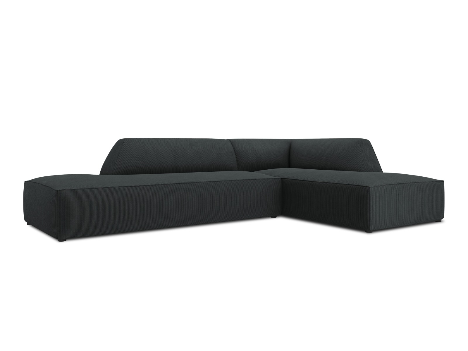 Stūra dīvāns Vermaru 104 (Scala Melns)