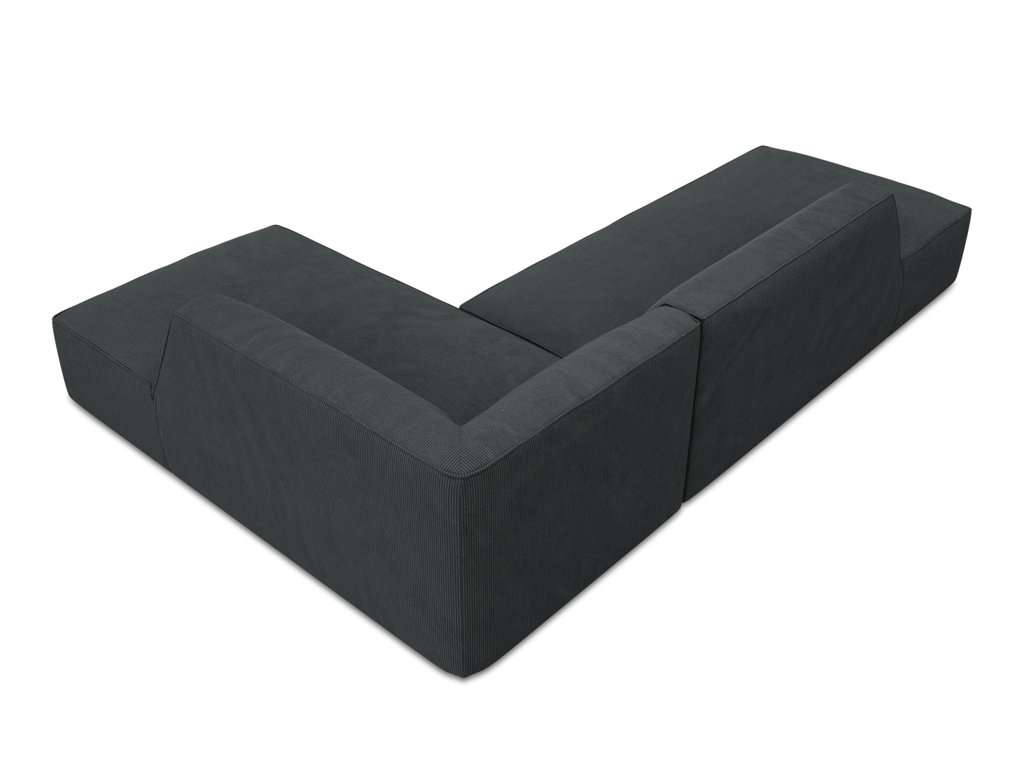 Stūra dīvāns Vermaru 104 (Scala Melns)