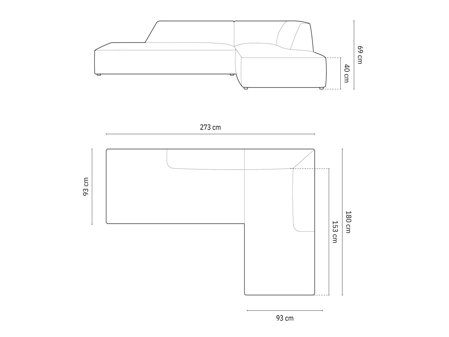 Stūra dīvāns Vermaru 104 (Scala Nata)