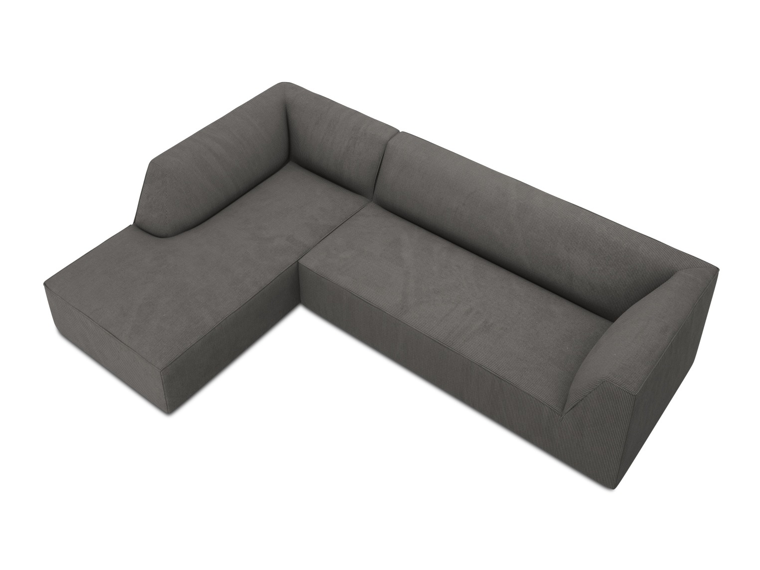 Stūra dīvāns Vermaru 105 (Scala Antracīts)