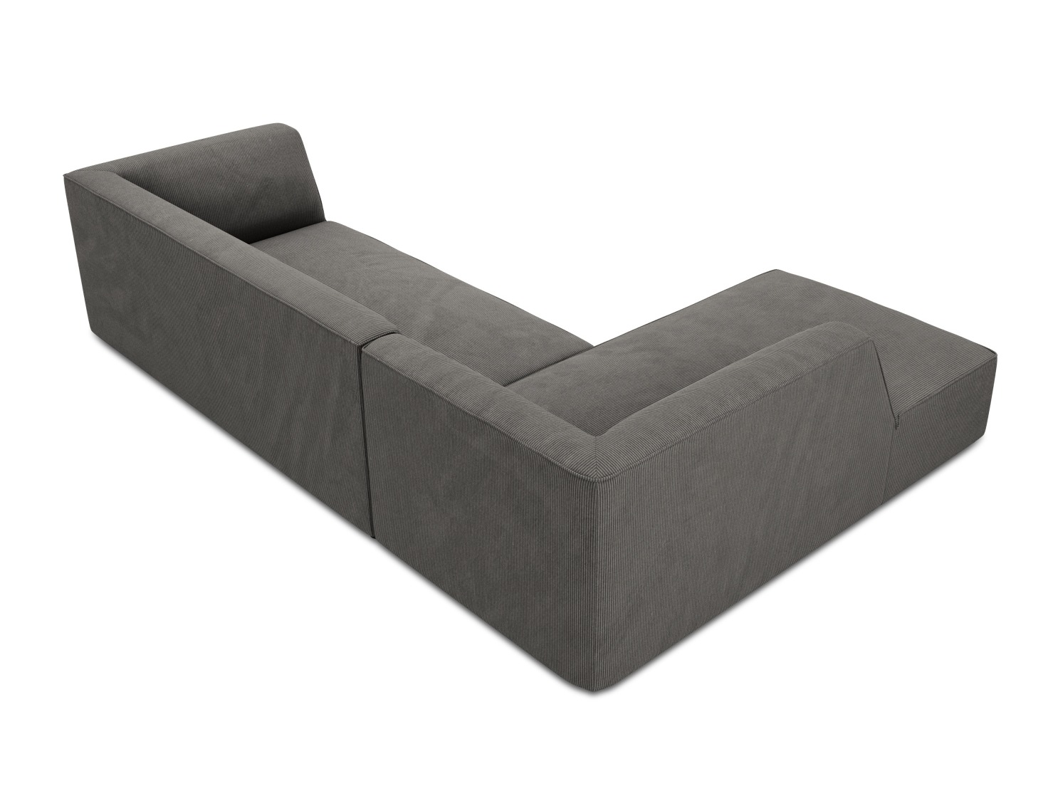 Stūra dīvāns Vermaru 105 (Scala Antracīts)