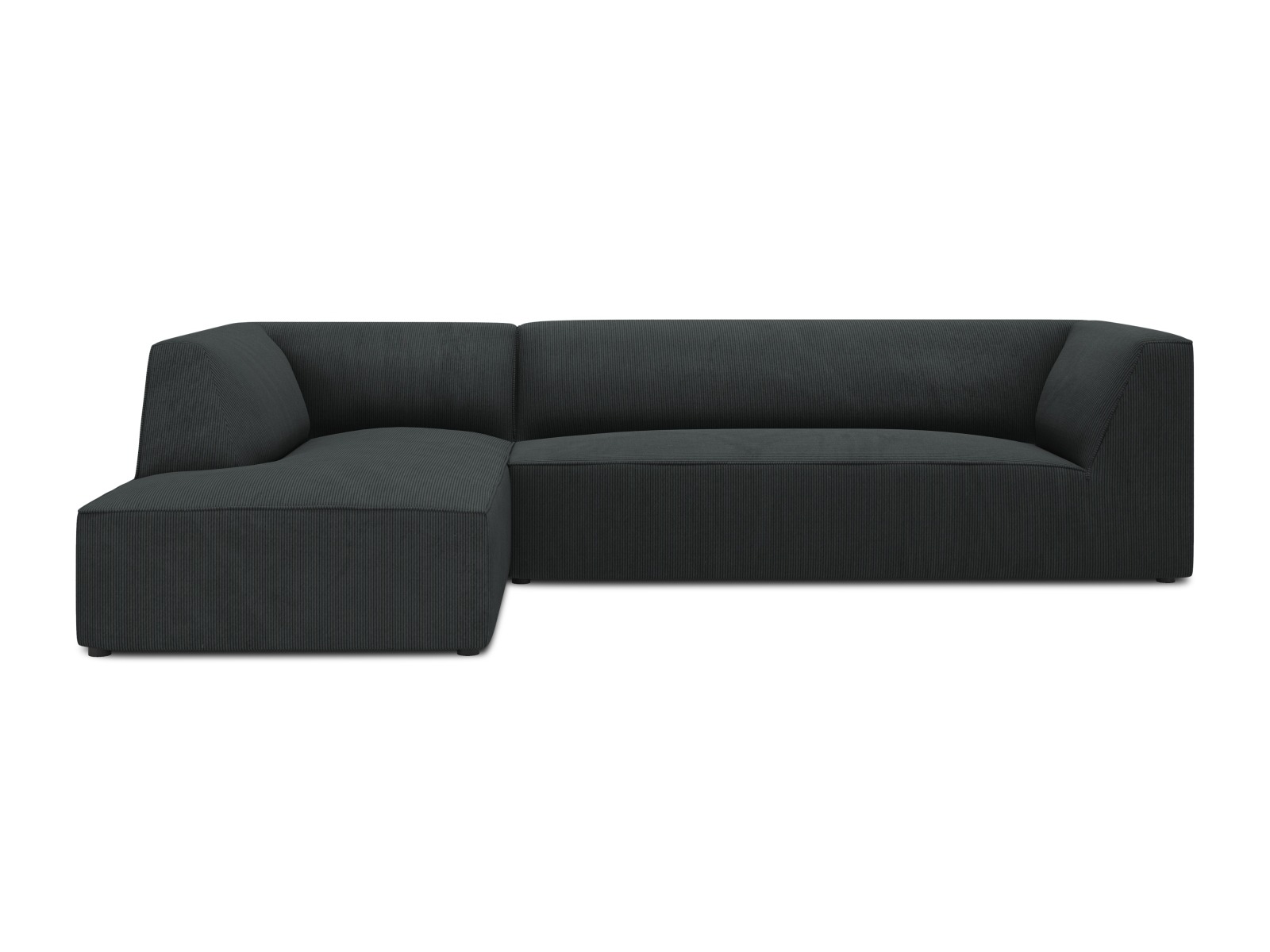 Stūra dīvāns Vermaru 105 (Scala Melns)