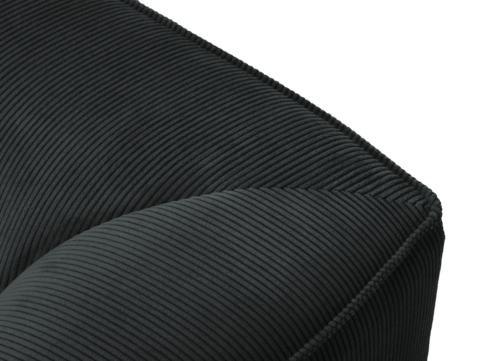 Угловой диван Vermaru 105 (Scala Чёрный)