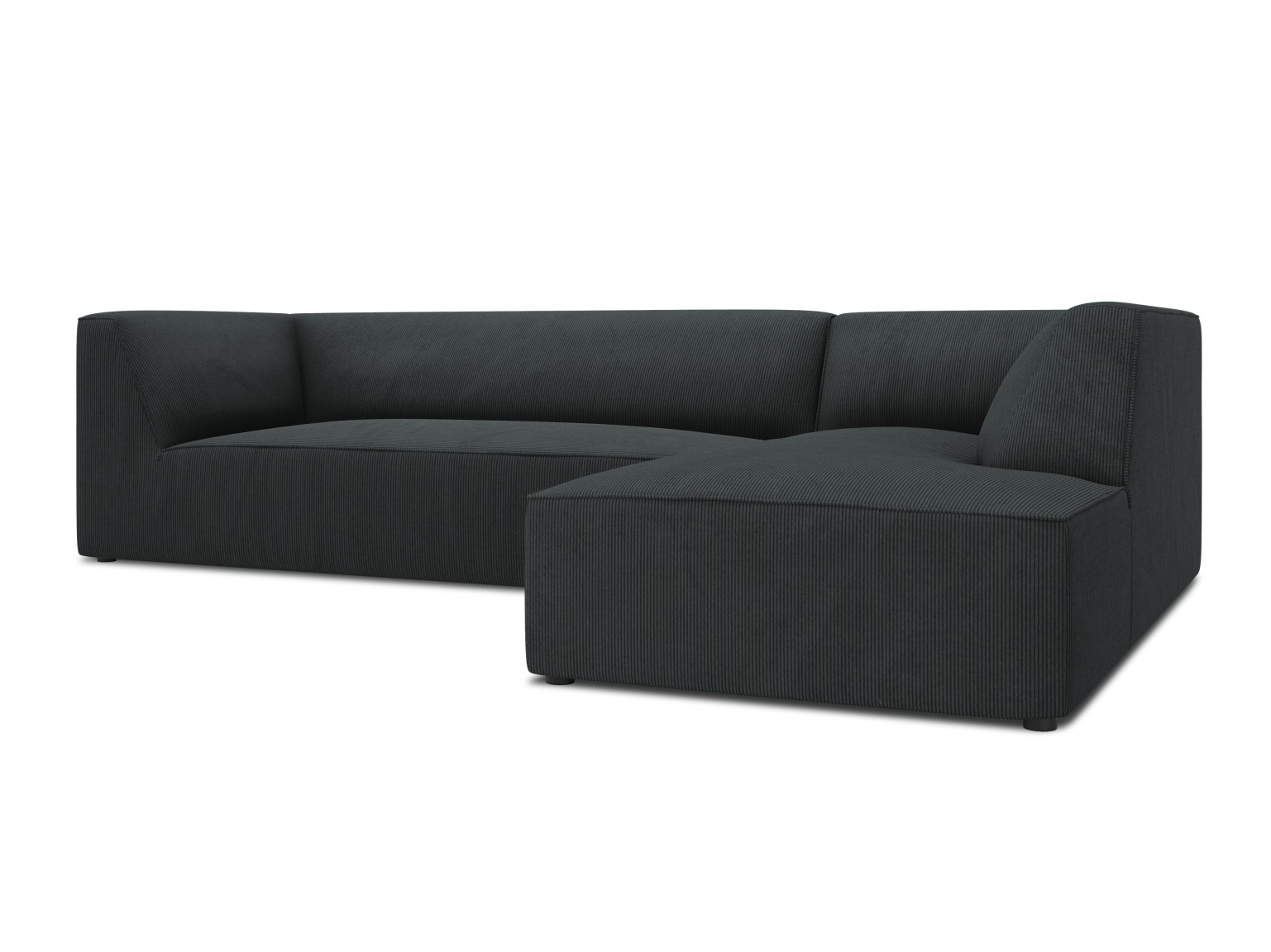 Угловой диван Vermaru 105 (Scala Чёрный)