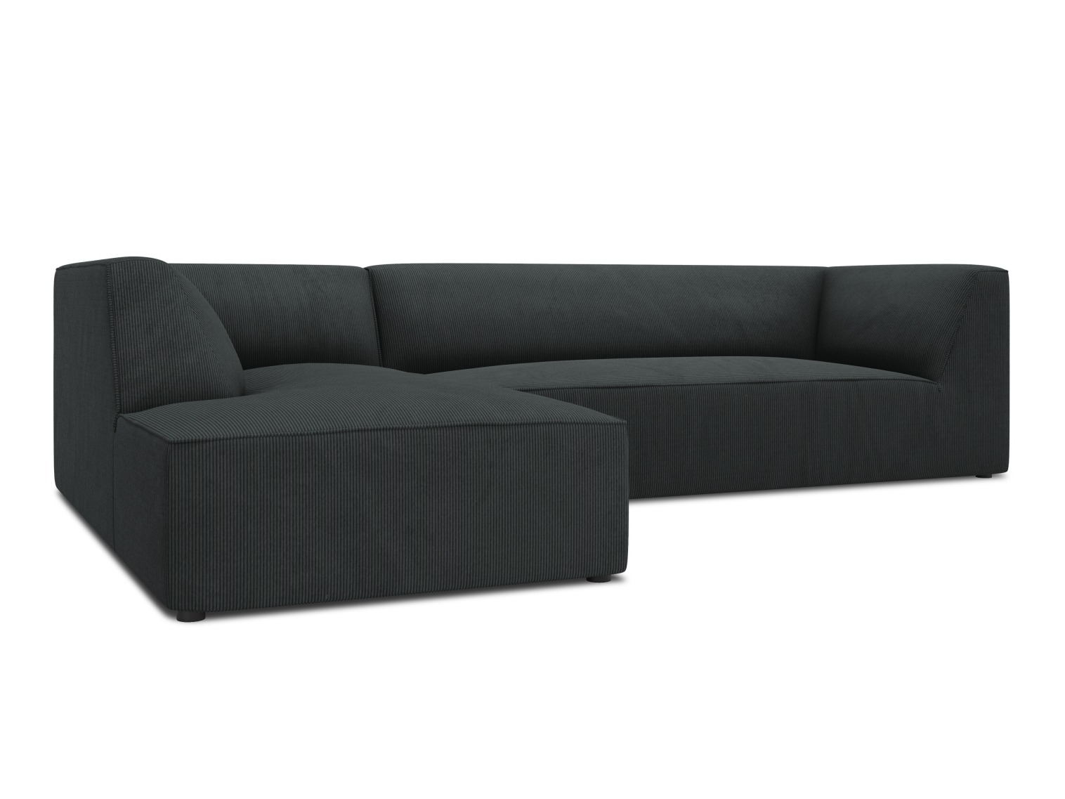 Угловой диван Vermaru 105 (Scala Чёрный)